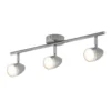 Vector 3 Bar LED Spotlight - Satin Nickel
