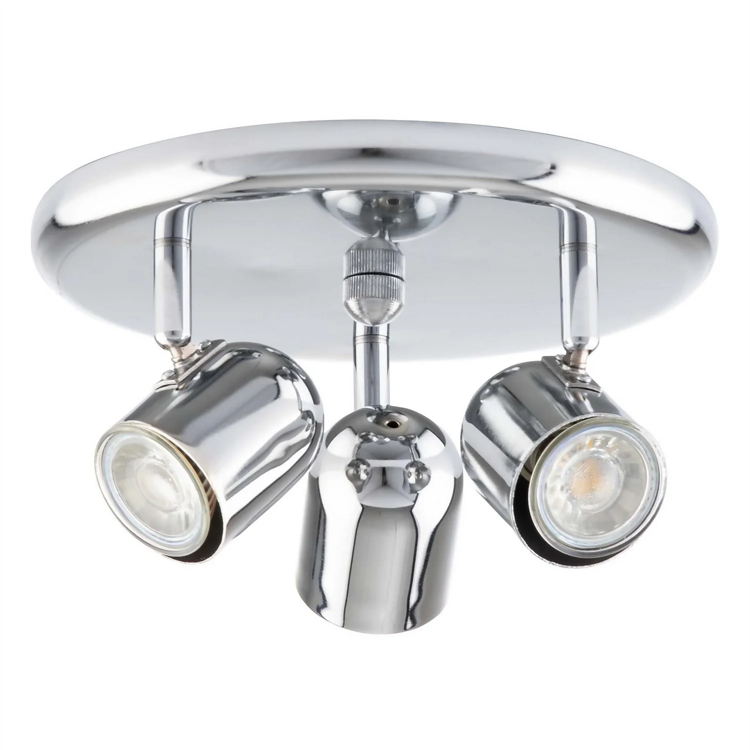 Phoenix 3 Lamp Spotlight - Chrome