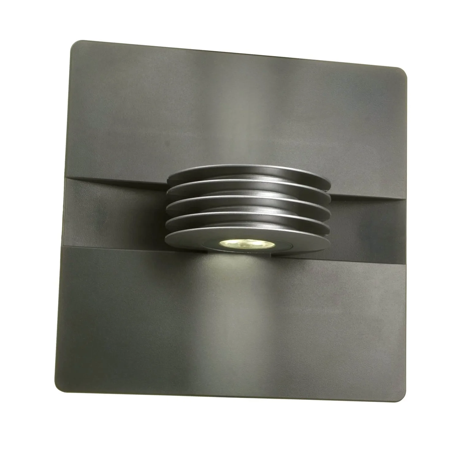 Lutec Split LED Up & Down Outdoor Wall Light - Anthracite - Image 6
