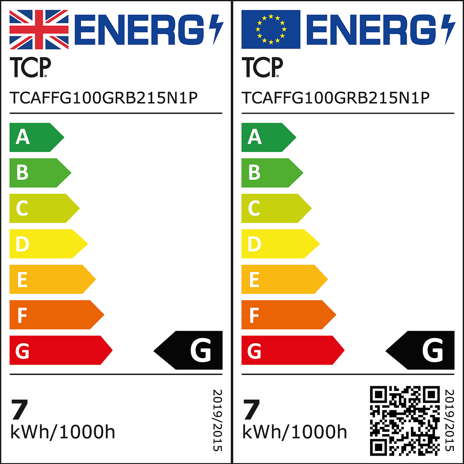 TCP LED Filament Fireglow 7.1W Light Bulb - Image 2