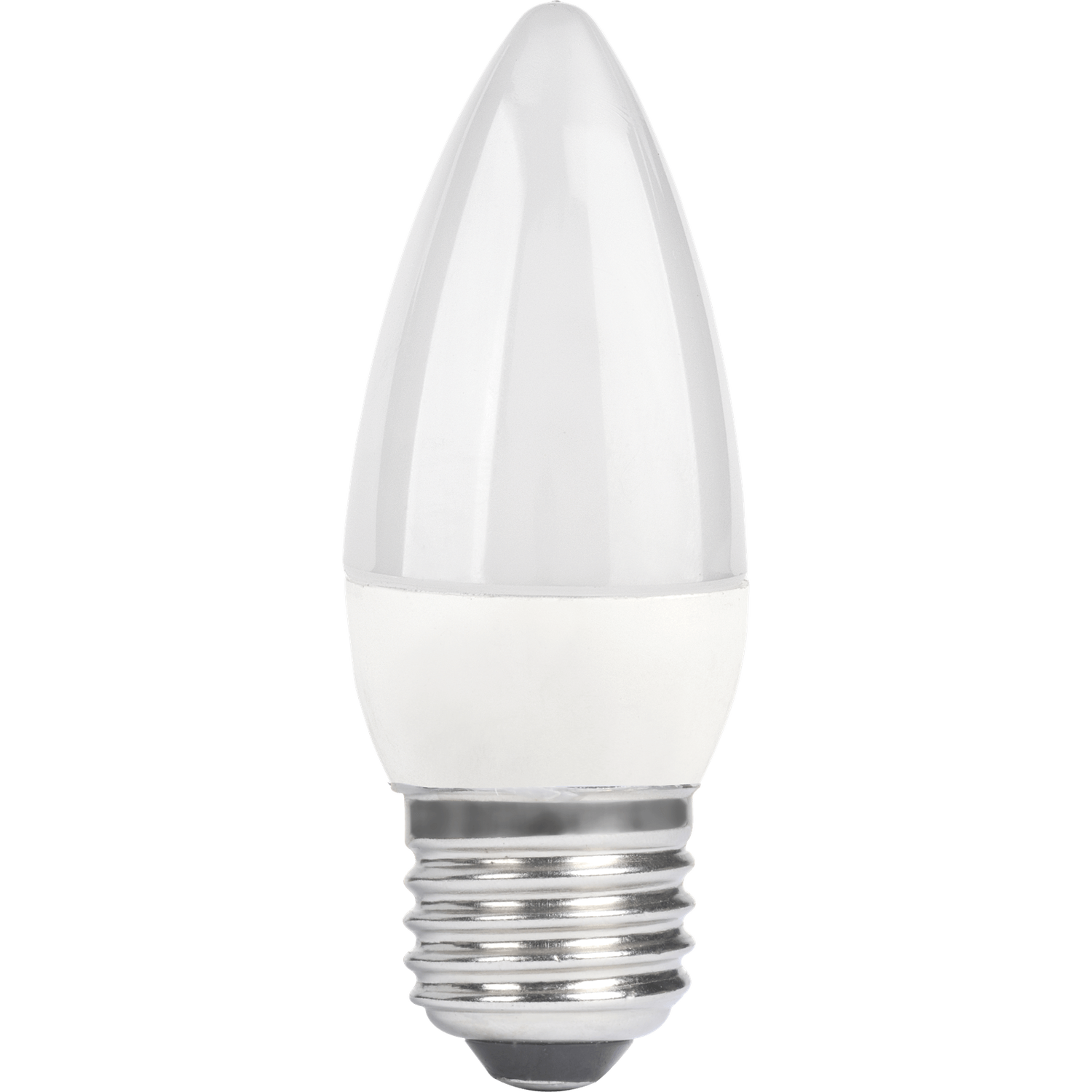 TCP LED Candle 60W E27 Coat Warm Light Bulb - 2 Pack