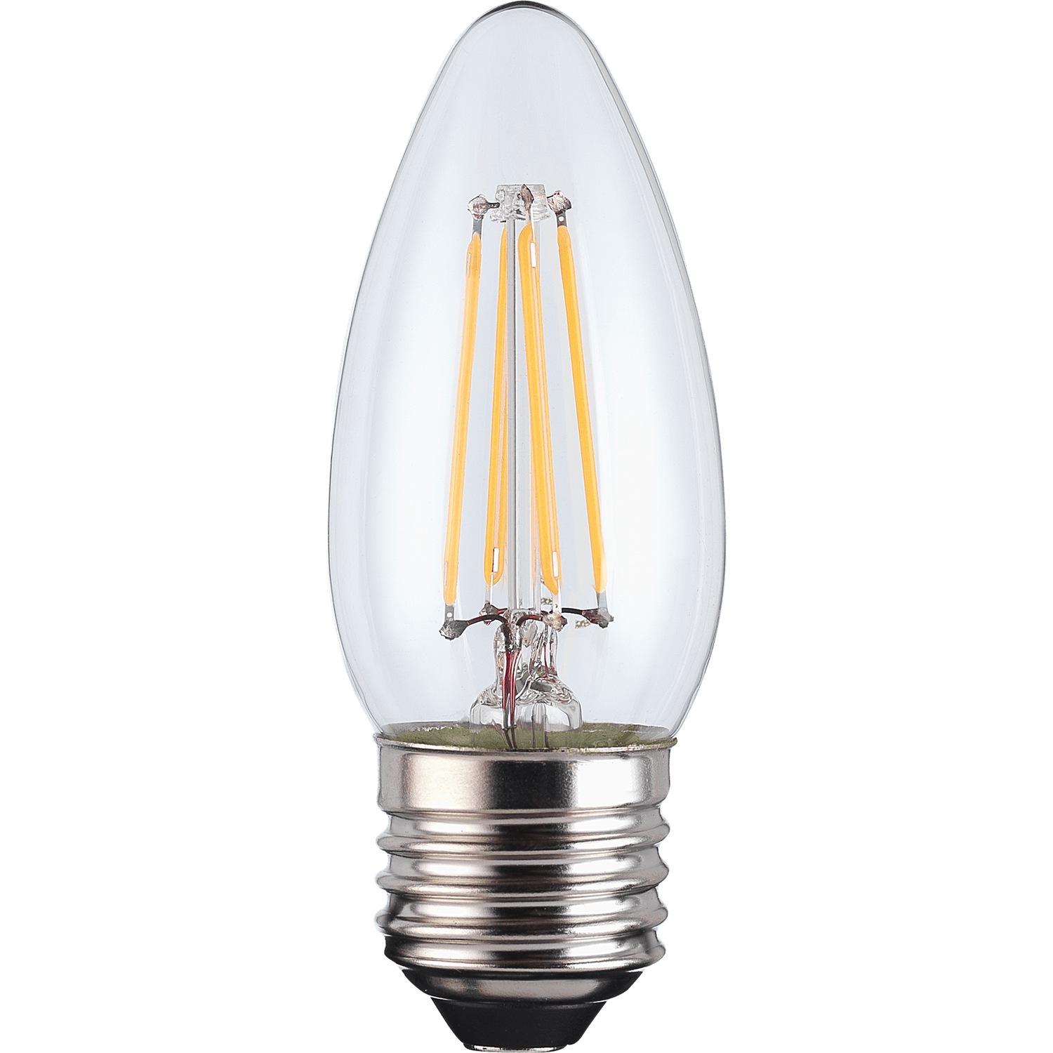TCP Filament Candle Clear 40W ES Warm Dimmable Light Bulb