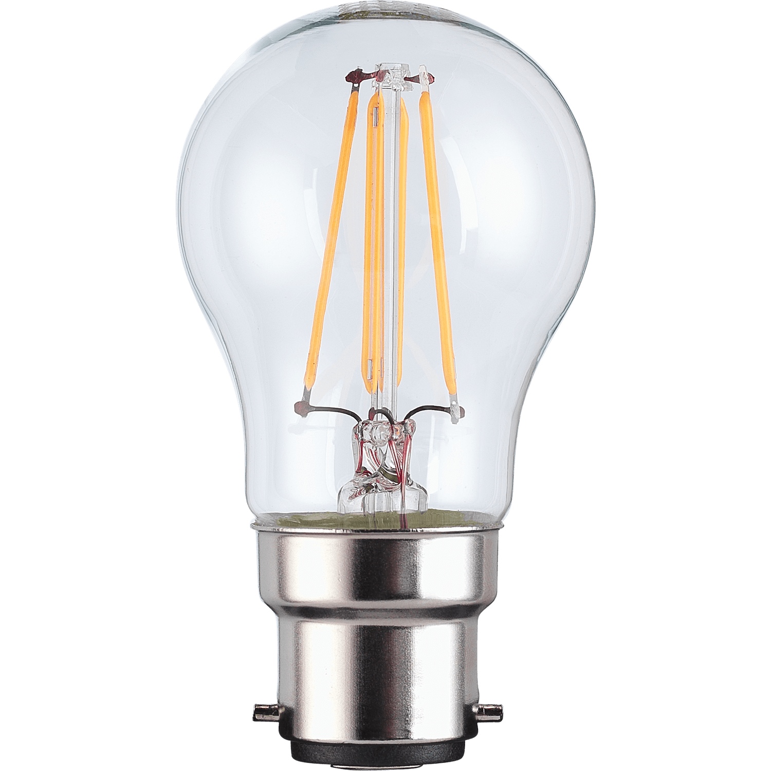 TCP Filament Globe Clear 40W BC Warm Light Bulb - 3 Pack
