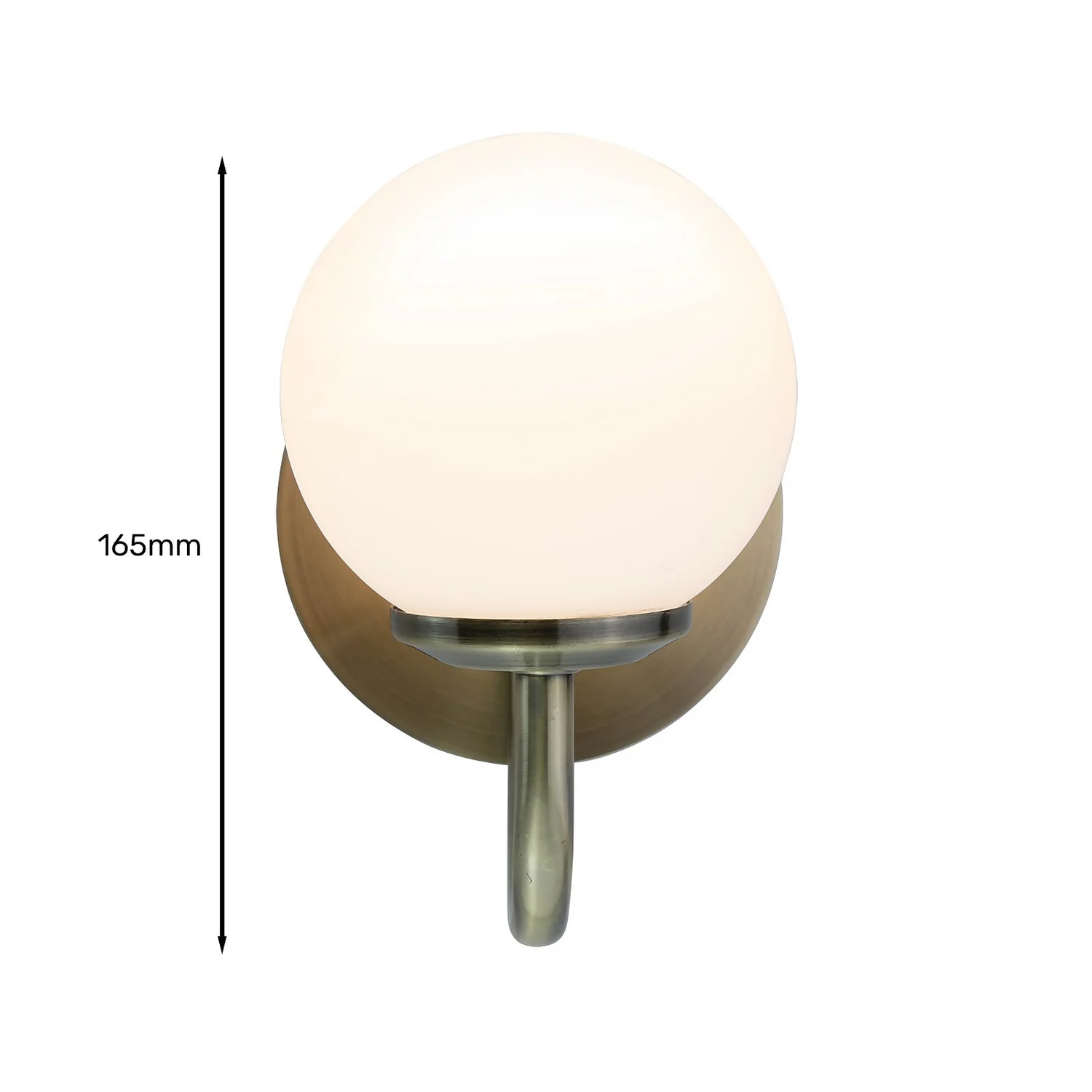 Victoria 6w Antique Brass LED Bathroom Wall Light - Image 10