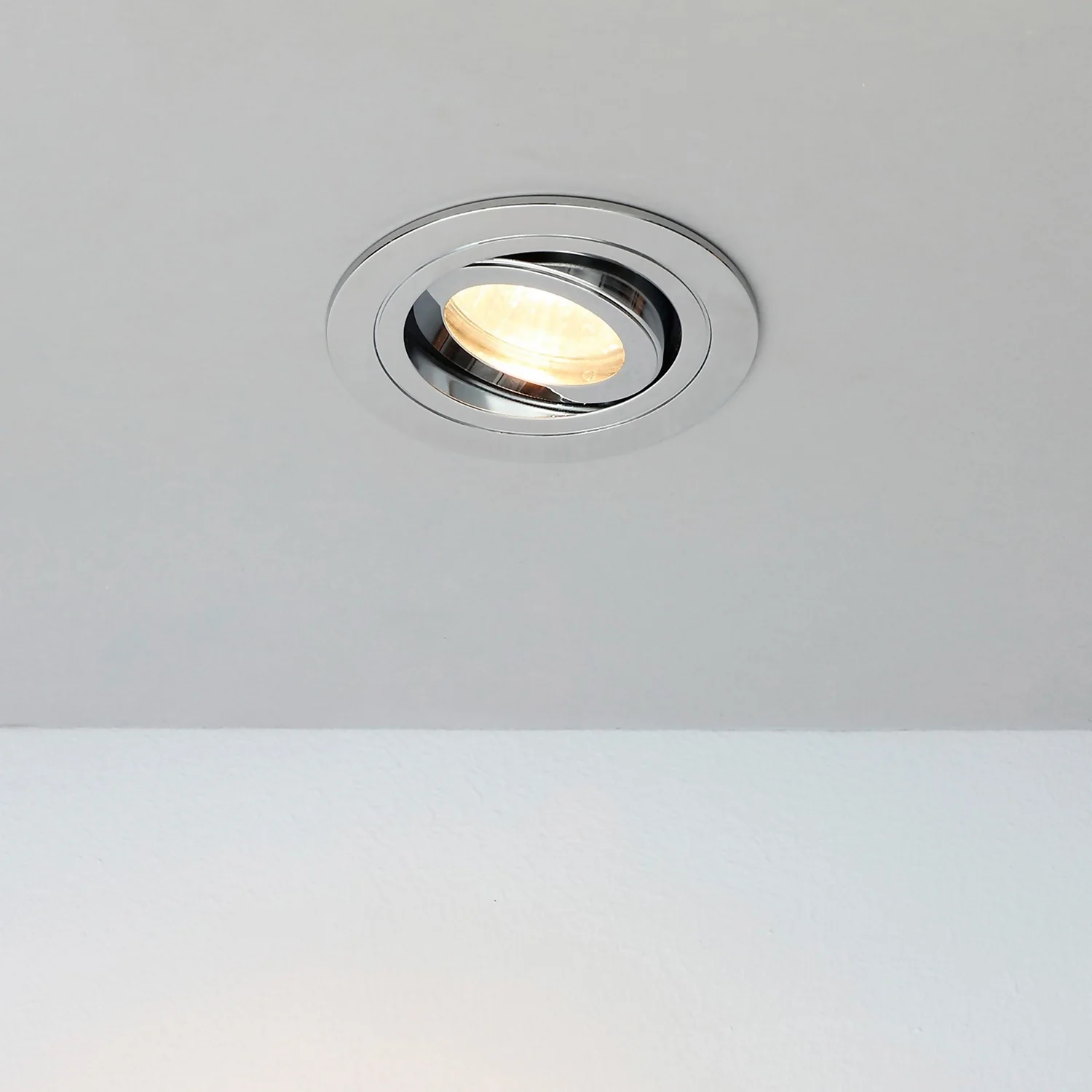 IP65 Adjustable Downlight - Chrome - Image 2