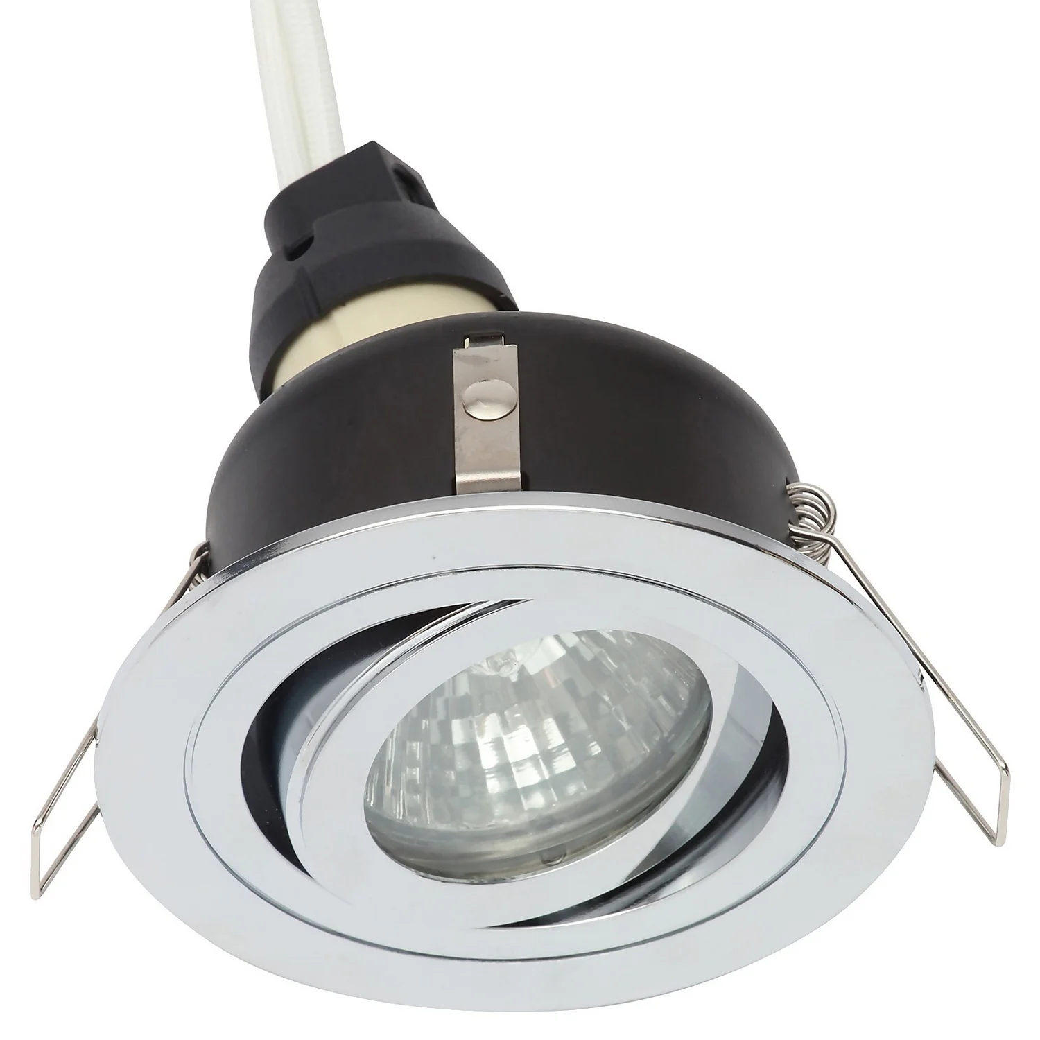 IP65 Adjustable Downlight - Chrome - Image 3