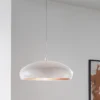 Eglo Mogano 1 Pendant Light - White & Copper