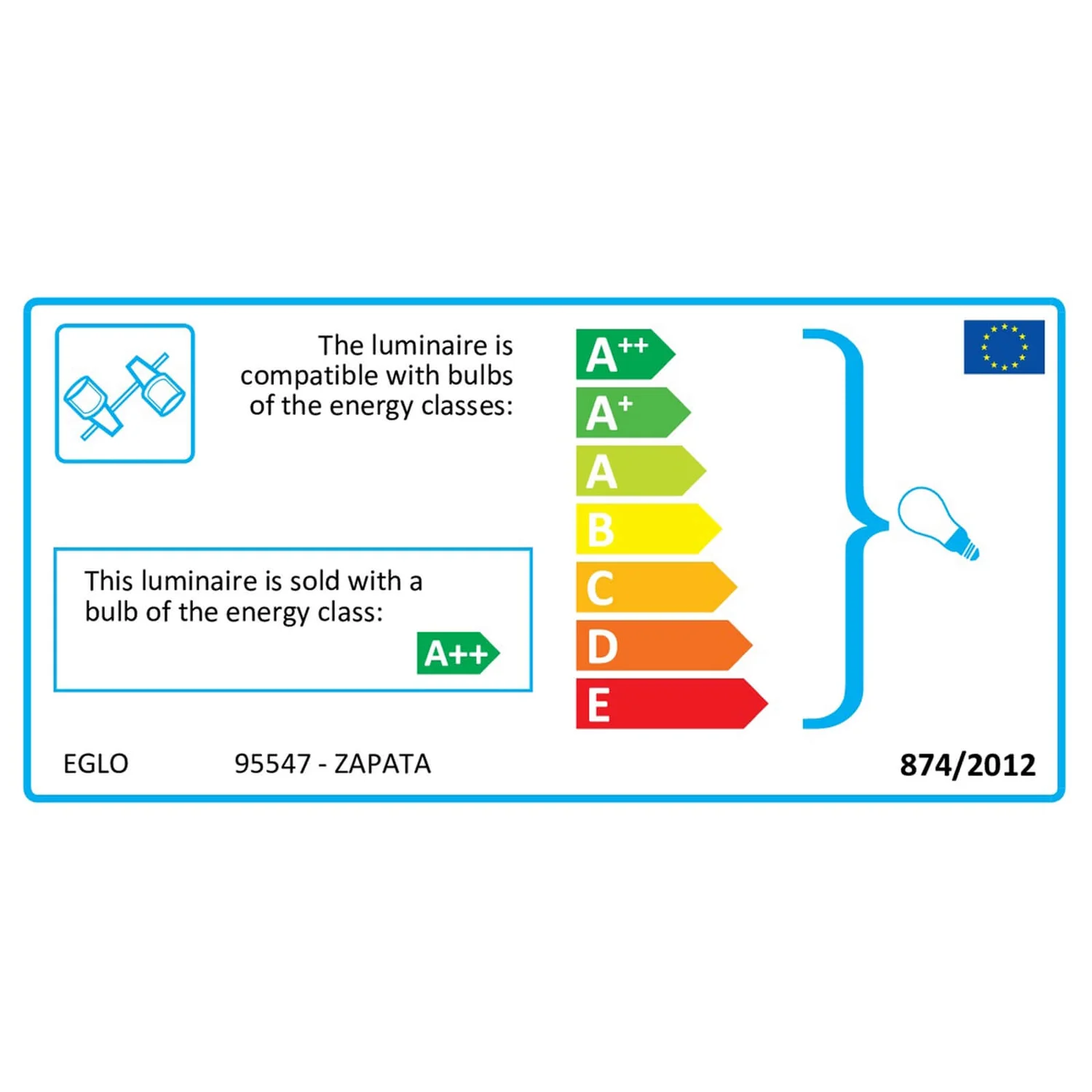 Eglo Zapata Triple Spotlight - Copper - Image 4