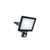 Lutec TEC20 PIR LED Slim Floodlight - Black