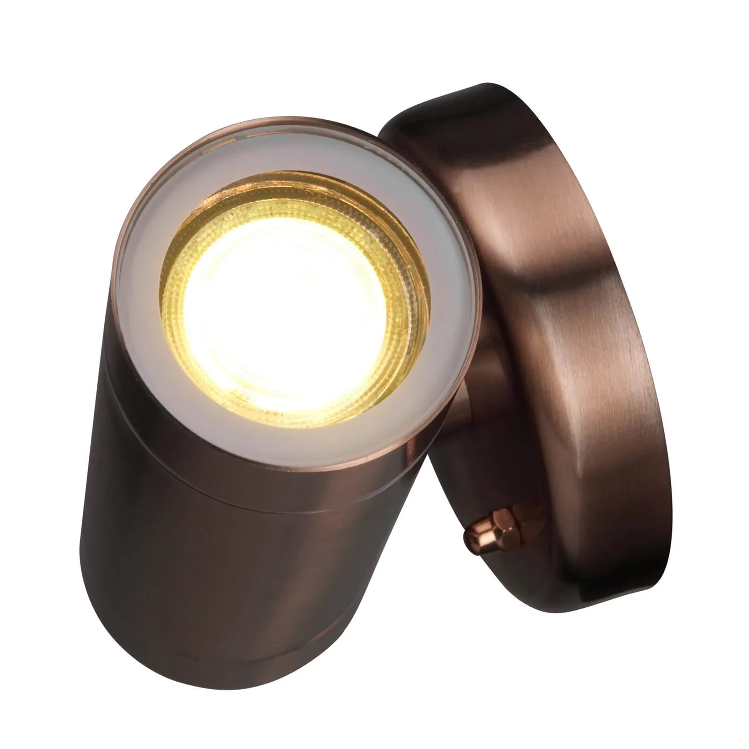 Lutec Rado Up & Down Outdoor Wall Light - Copper - Image 3