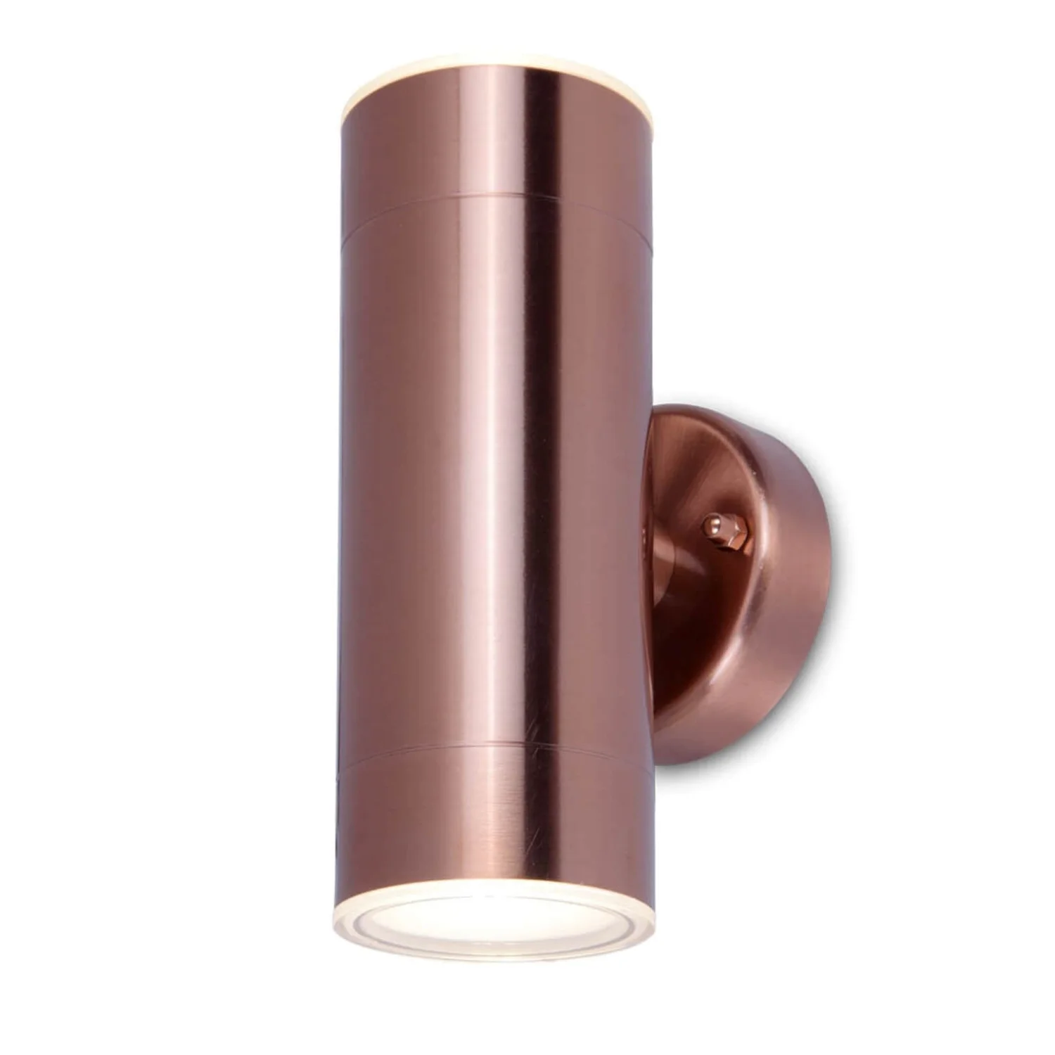 Lutec Rado Up & Down Outdoor Wall Light - Copper - Image 2