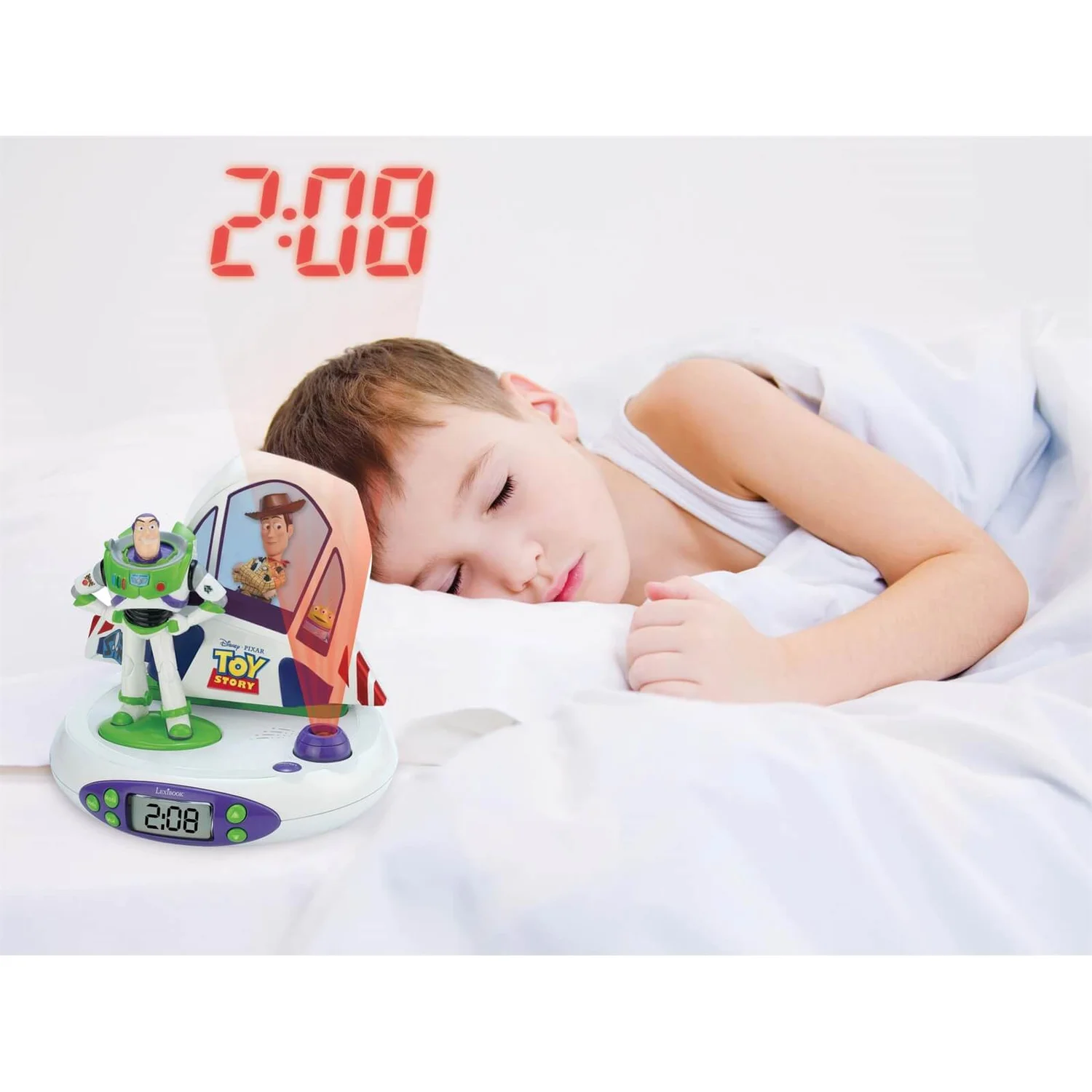 None Disney Toy Story Projector Clock With Sounds - Image 5