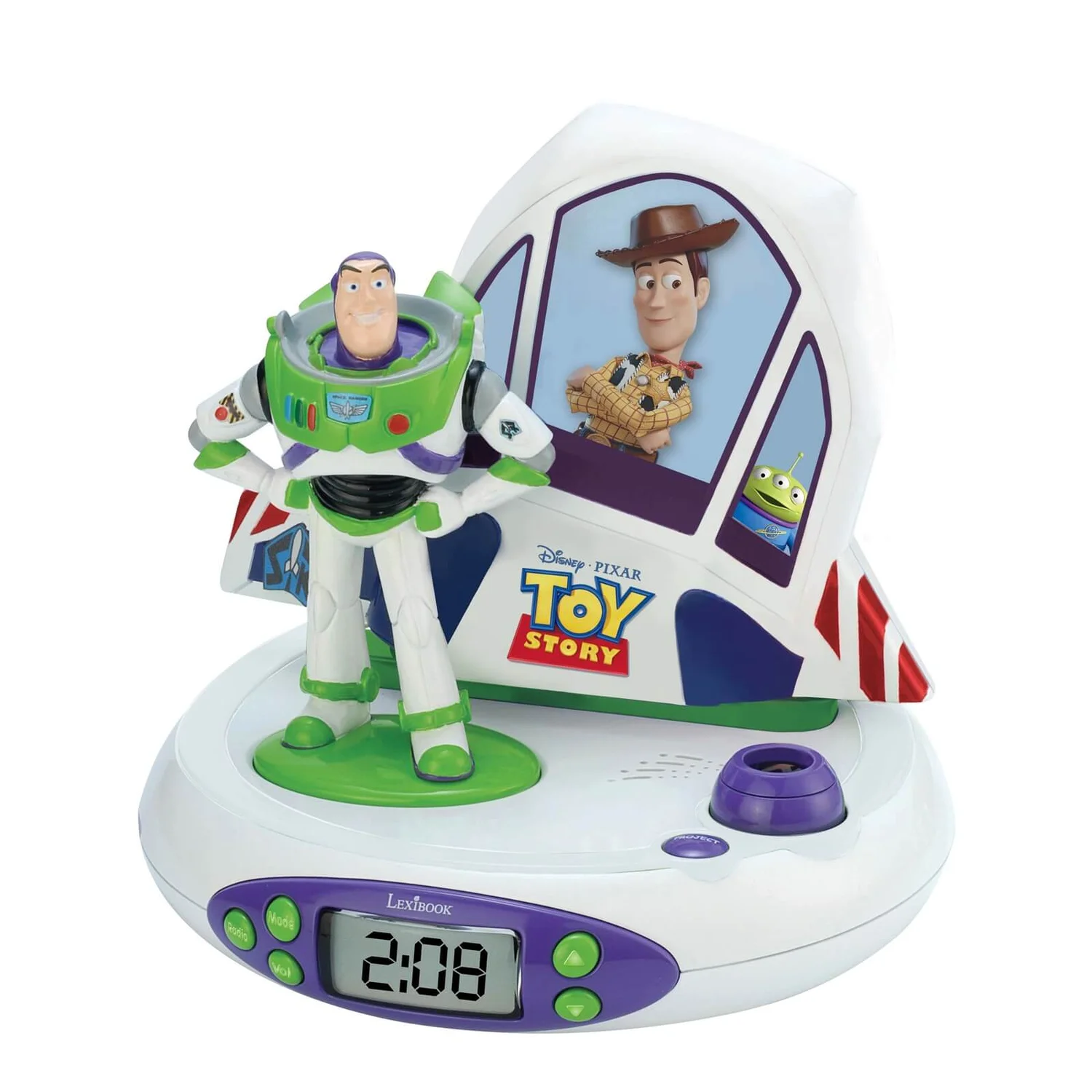 None Disney Toy Story Projector Clock With Sounds - Image 2