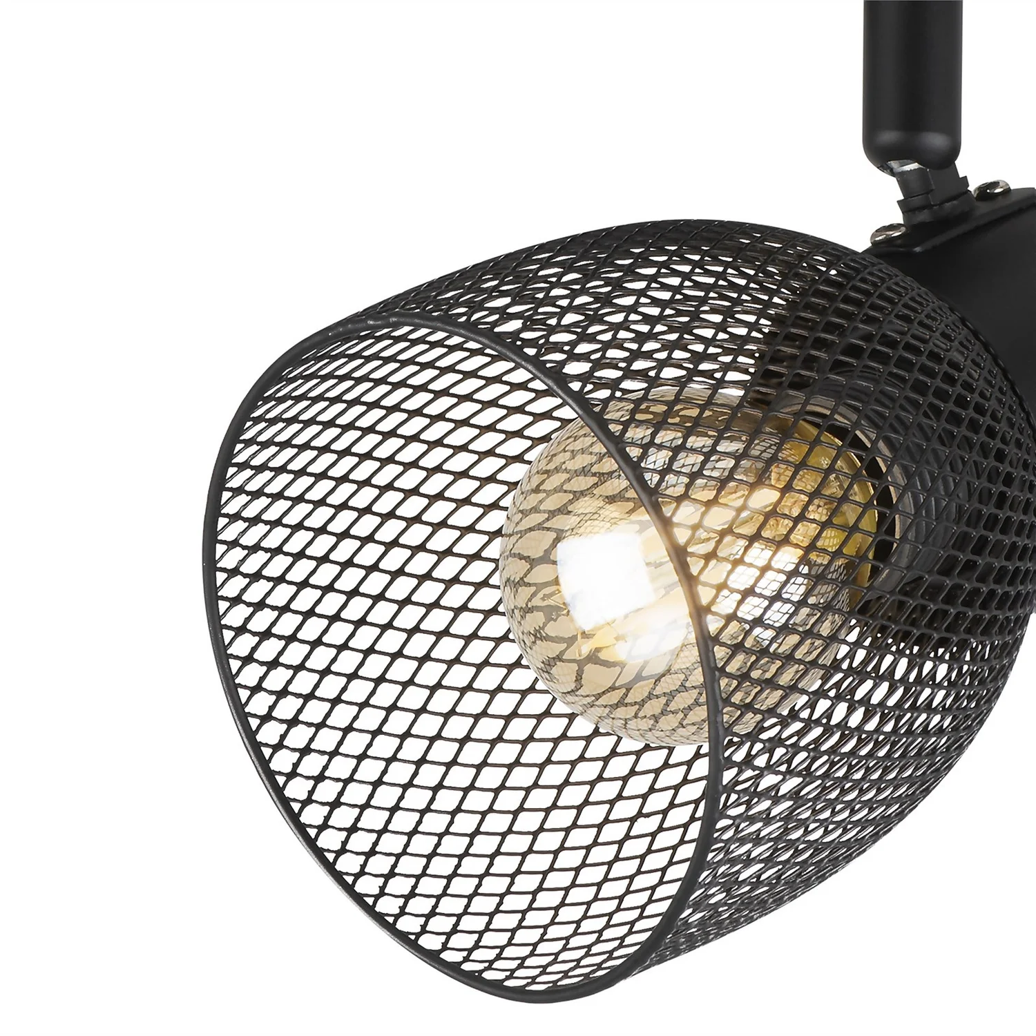 Emily Single Lamp Spotlight - Black - Image 3