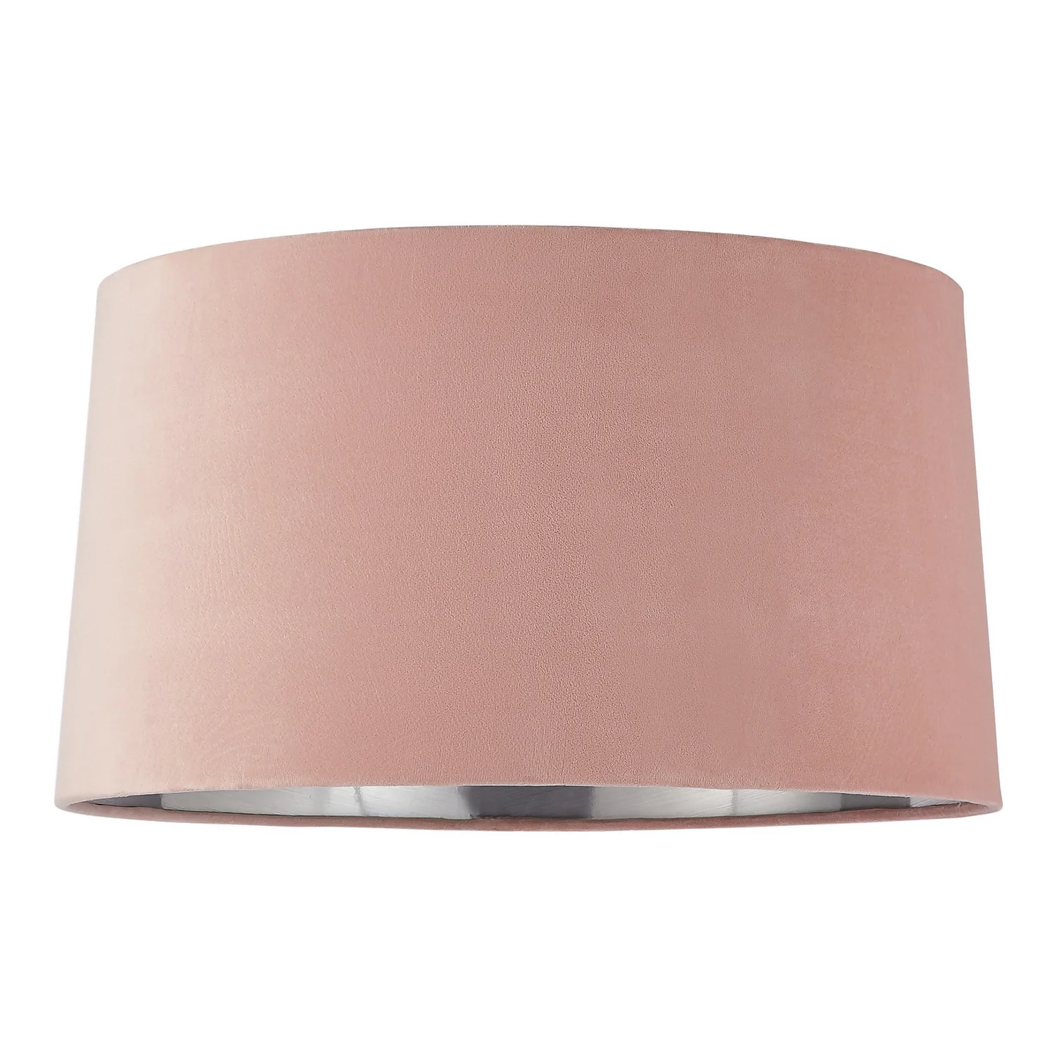 House Beautiful Samet Velvet Drum Shade - Pink - 45cm