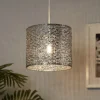 Vanessa Easy Fit Lamp Shade - Chrome