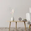 None 50cm White Orchid Battery Twig Lights