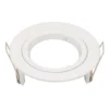 GU10 Single Fixed Downlight, White Finish
