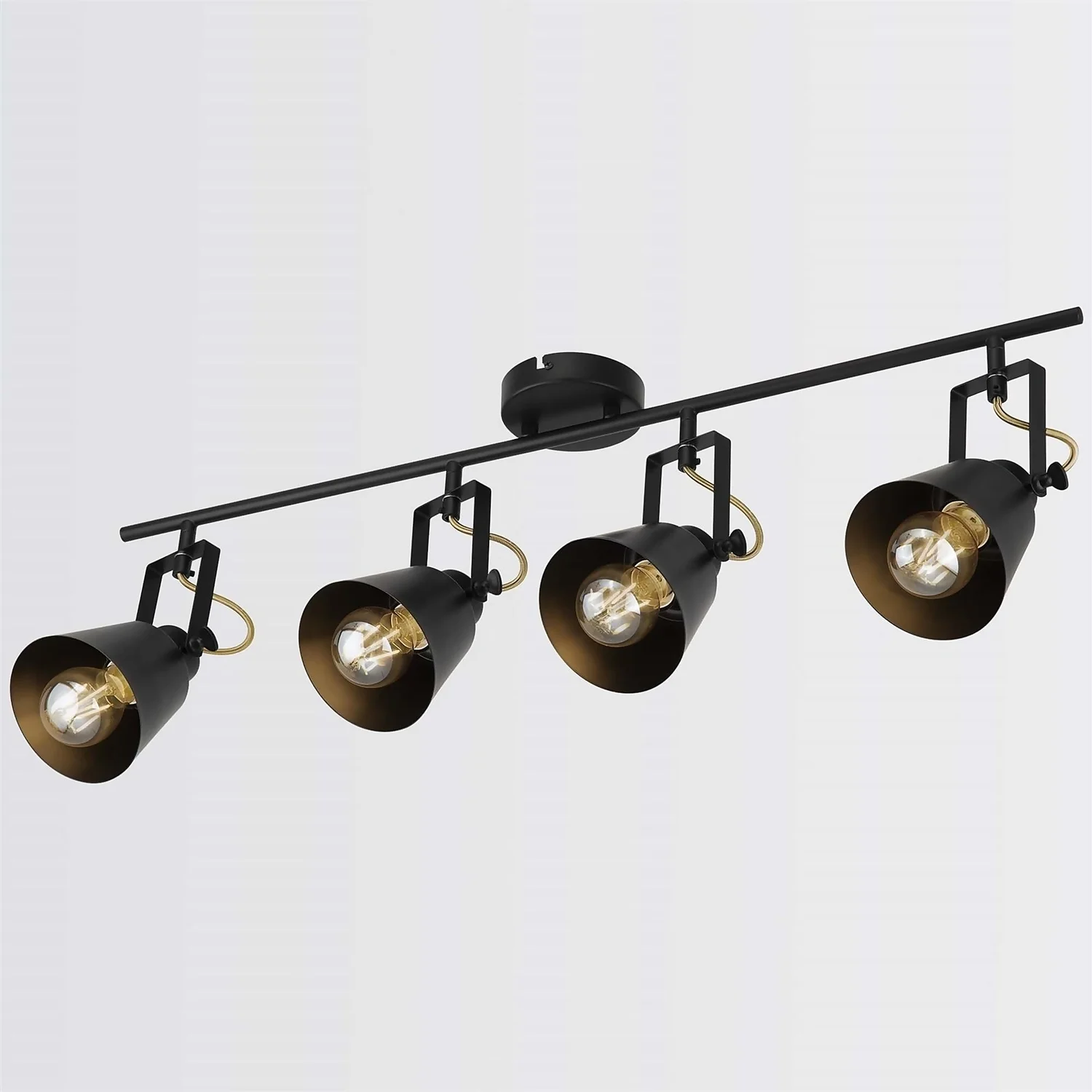 Abigail 4 Lamp Spotlight Bar - Black - Image 2