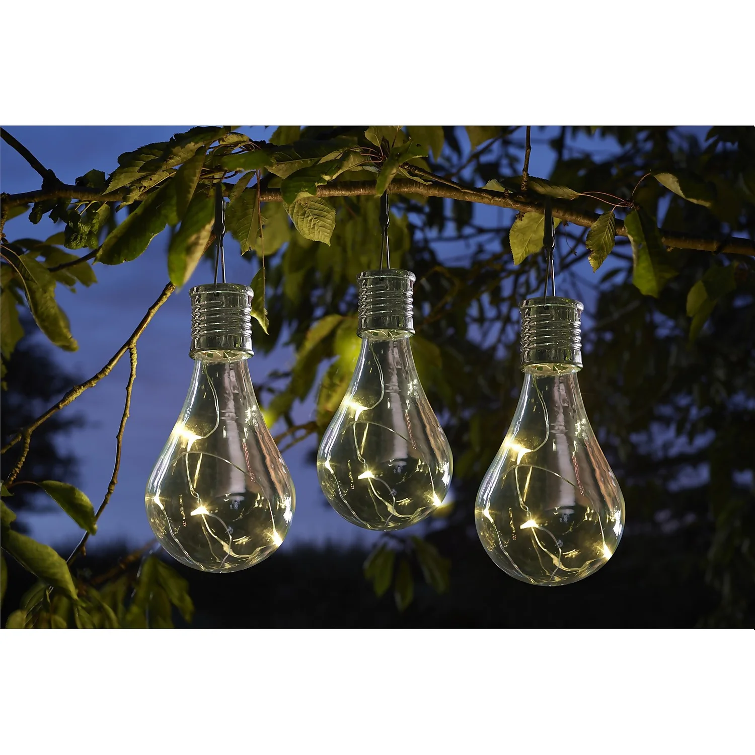 Solar Lightbulb Outdoor Light - Image 2
