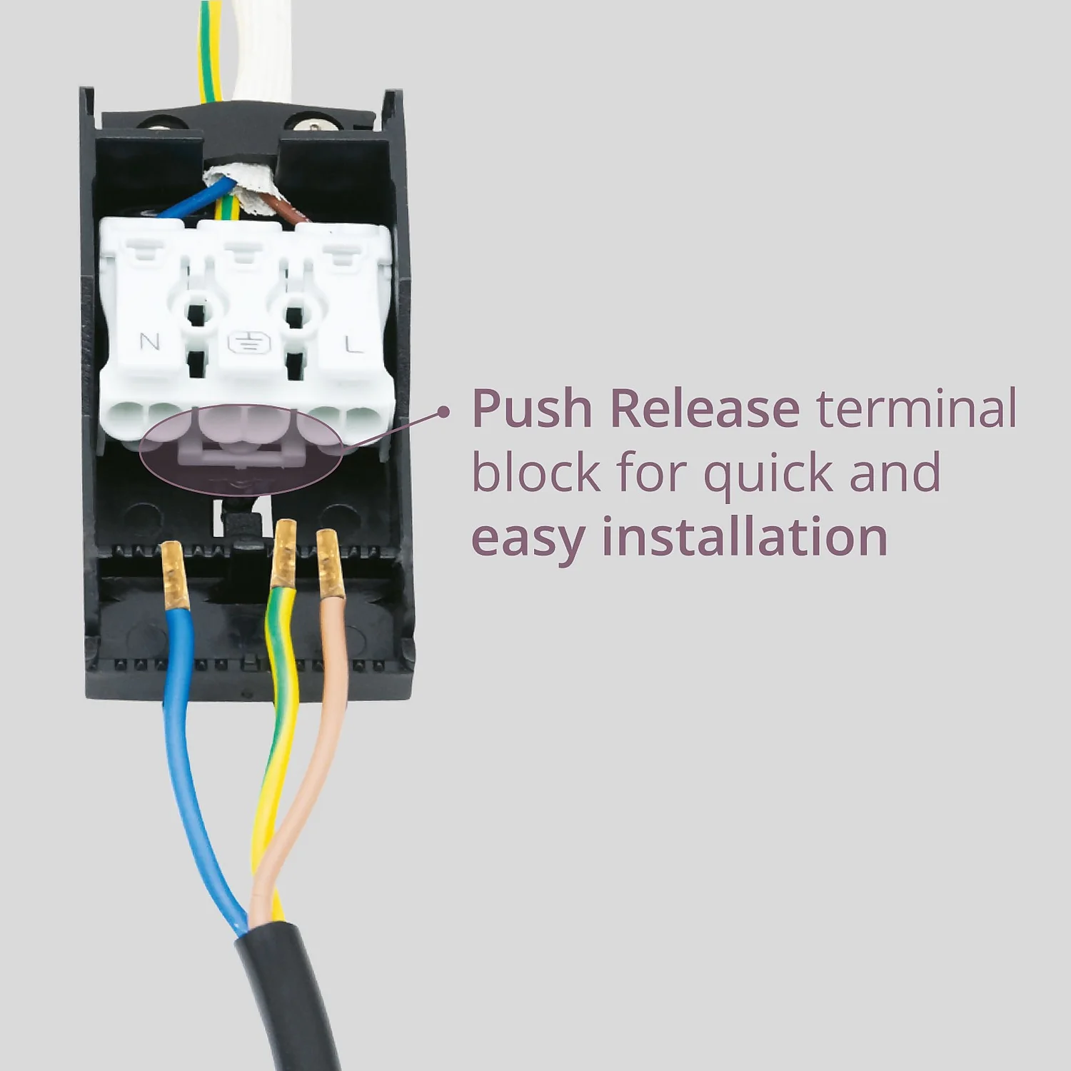 Fixed Fire Rated IP65 Pack 3 Downlights - Brushed Nickel - Image 4