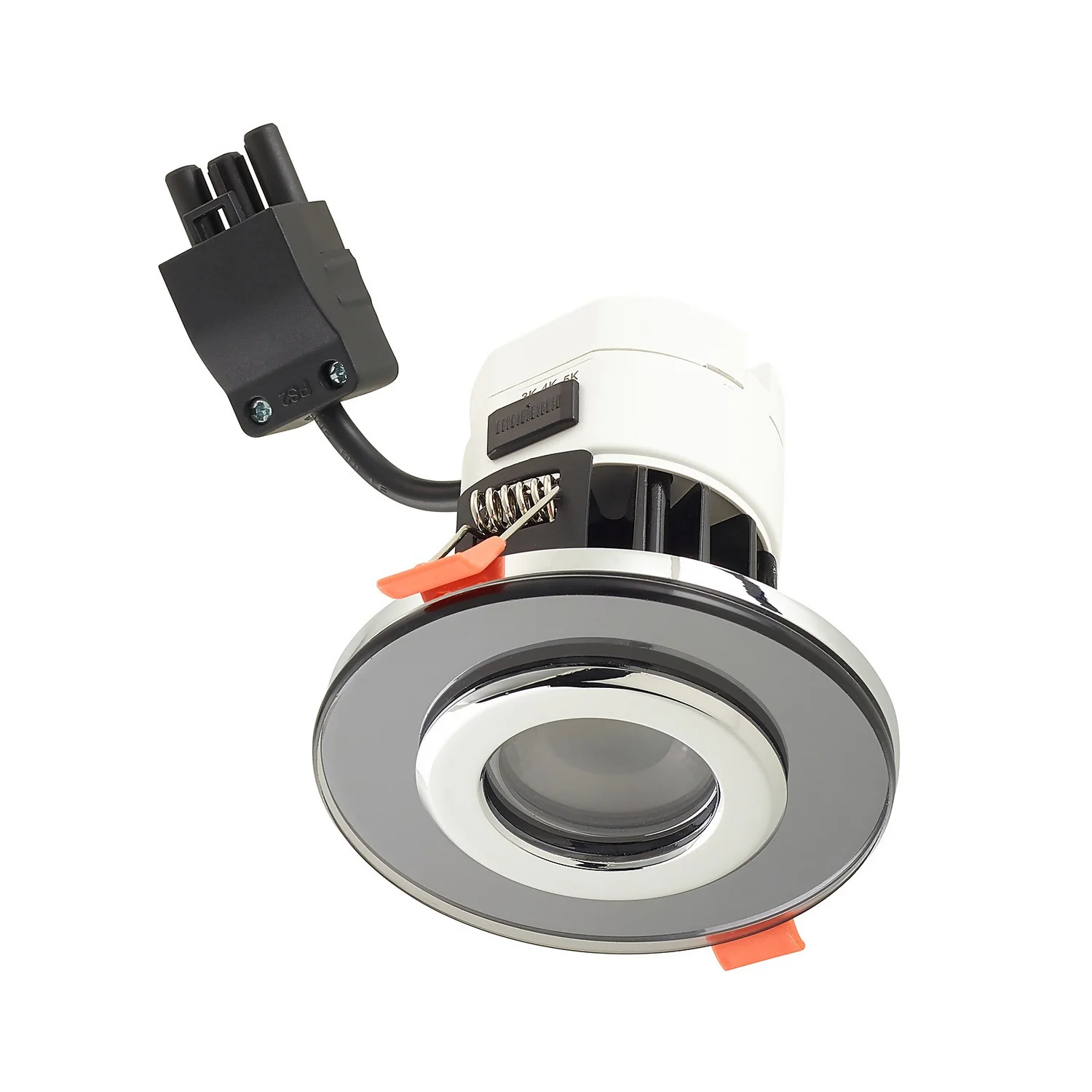 Bathstore Triotone Round Smoked Glass Downlight - Image 3