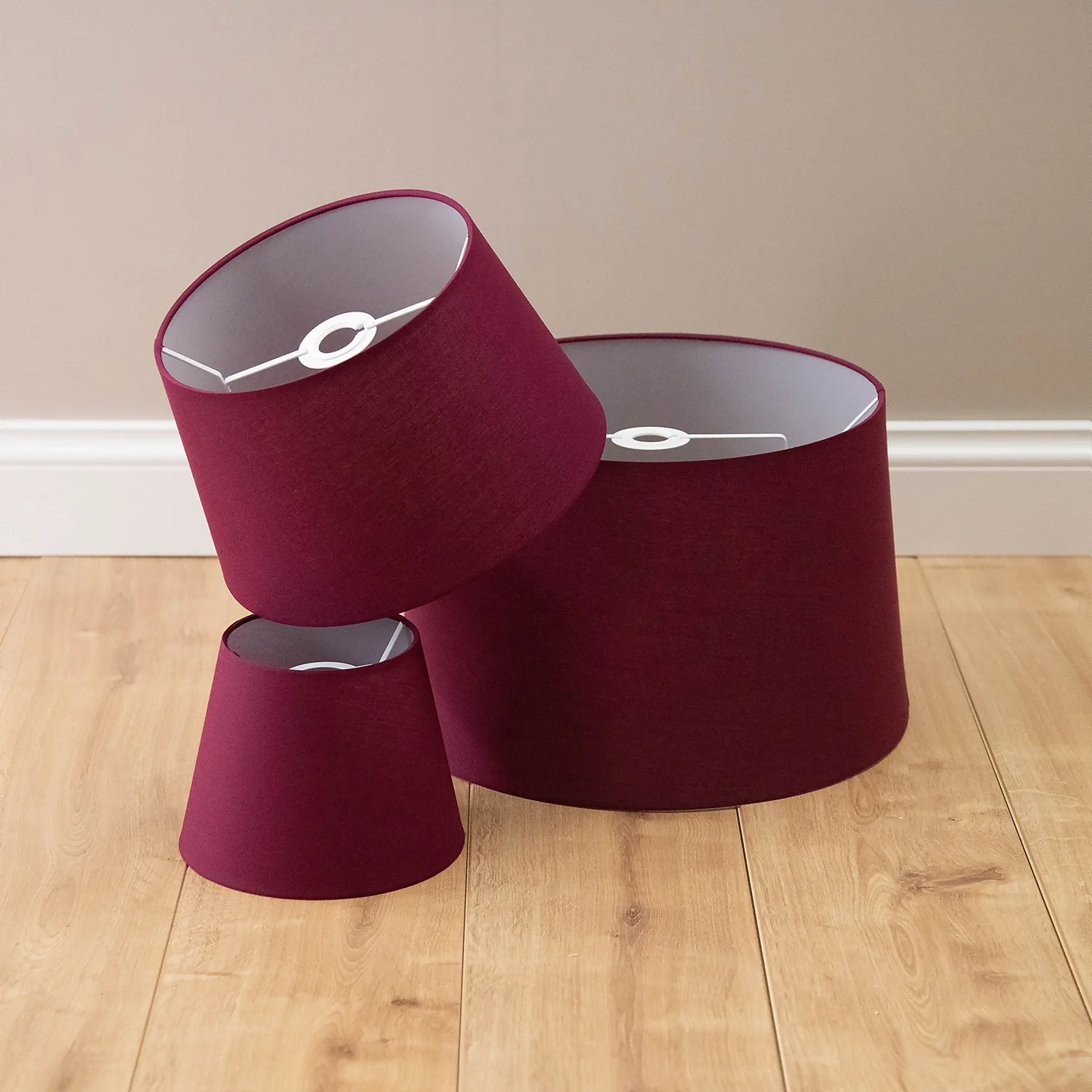 Clyde Plum Taper Shade - 30cm - Image 6