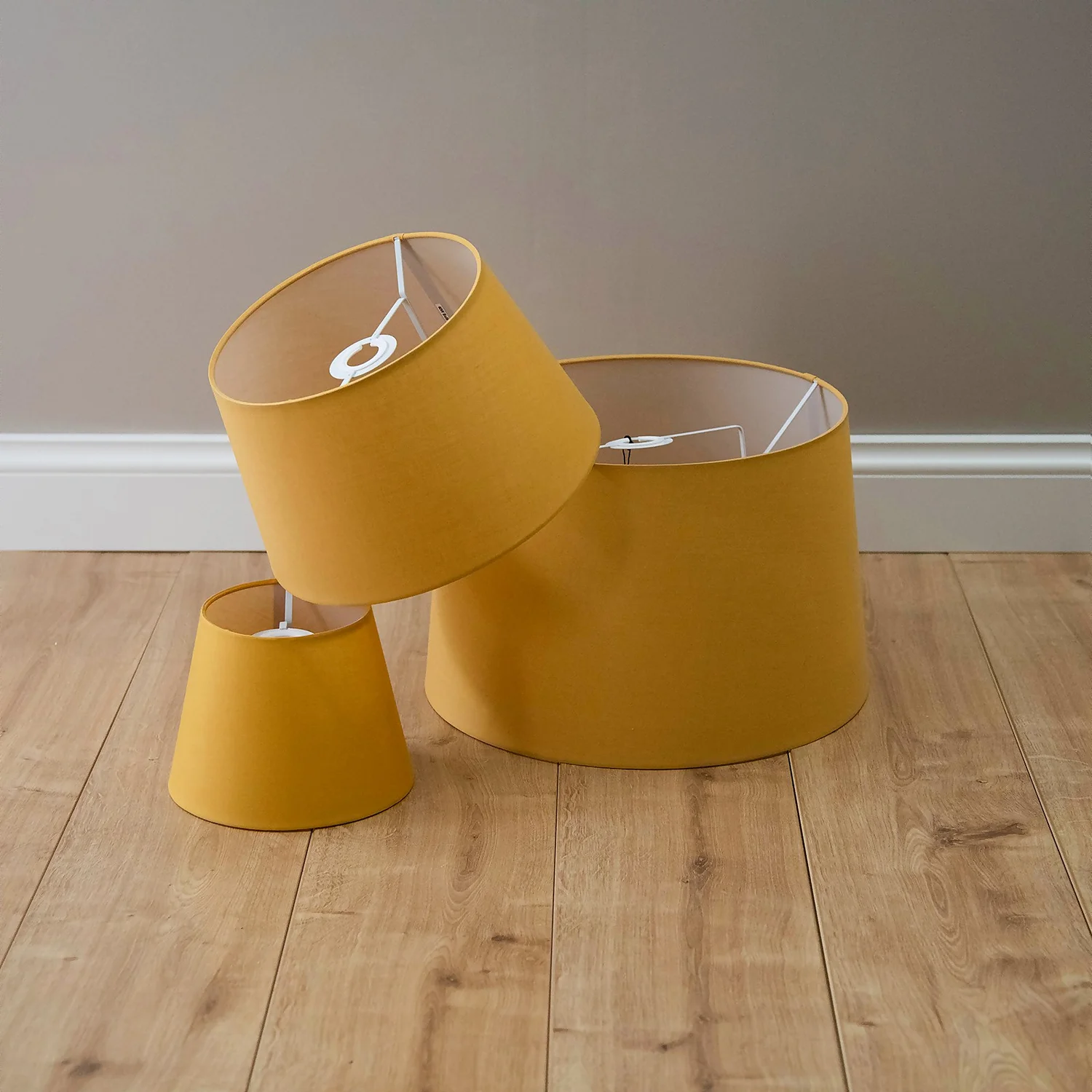 Clyde Ochre Taper Shade - 40cm - Image 6