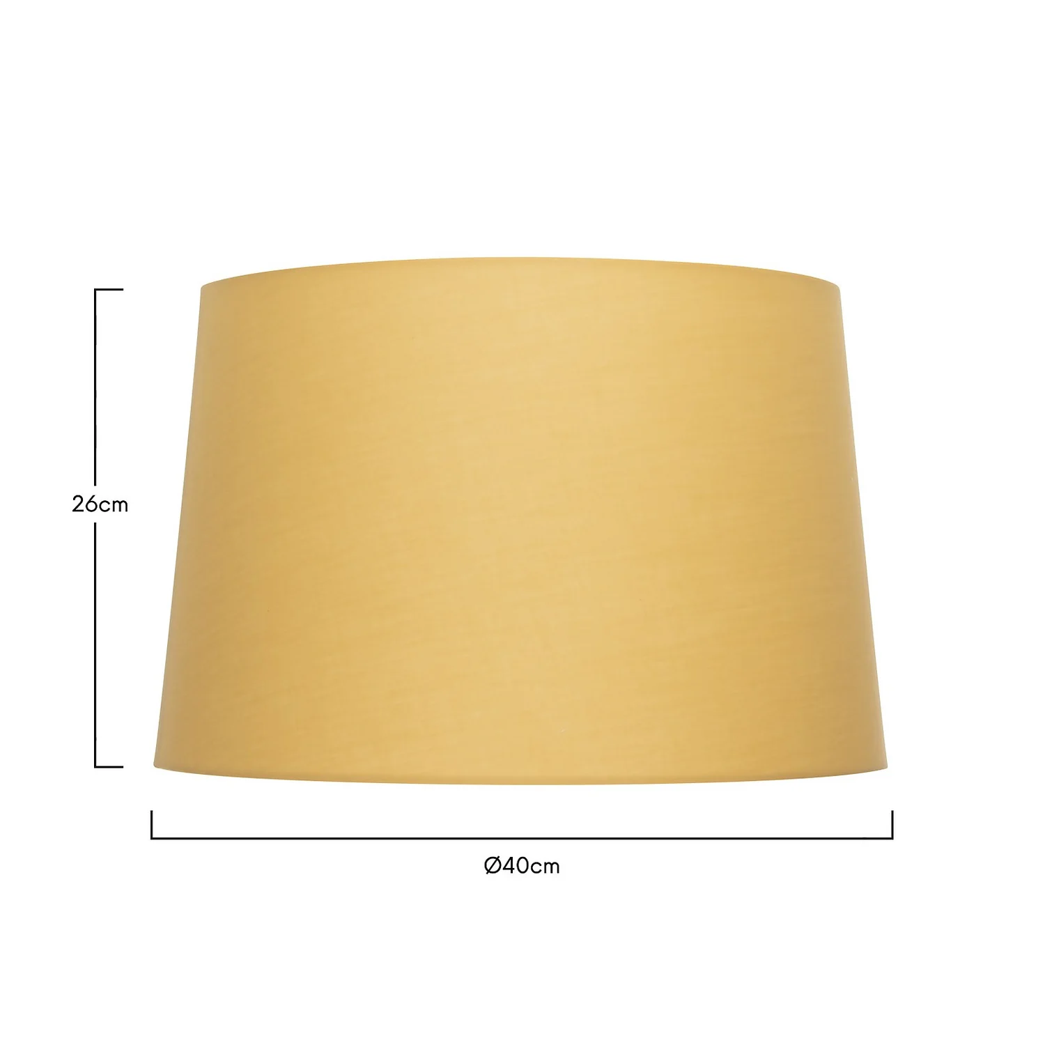 Clyde Ochre Taper Shade - 40cm - Image 5