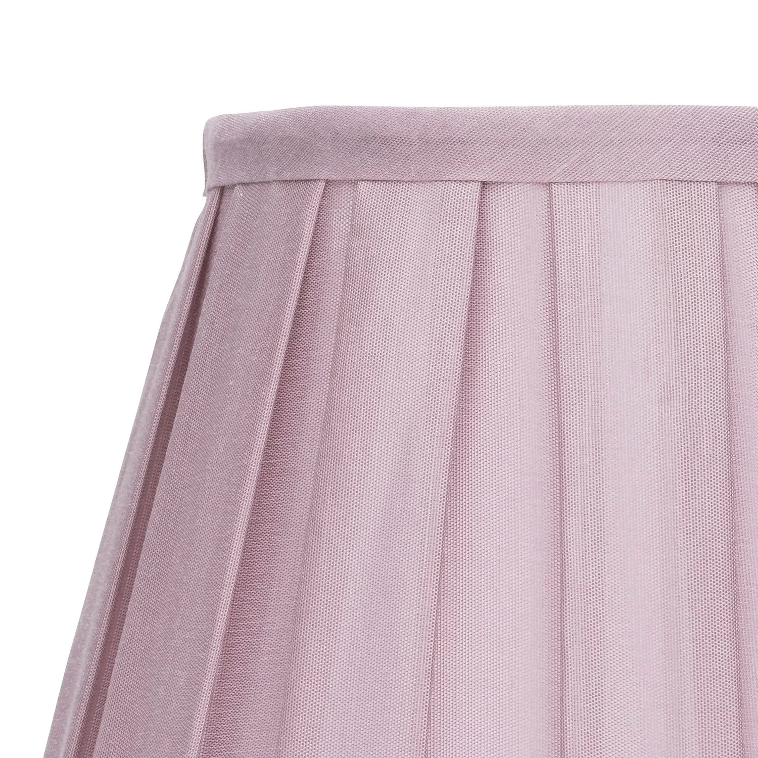 Raye Fig Pleated Taper Silk Shade - 20cm - Image 4