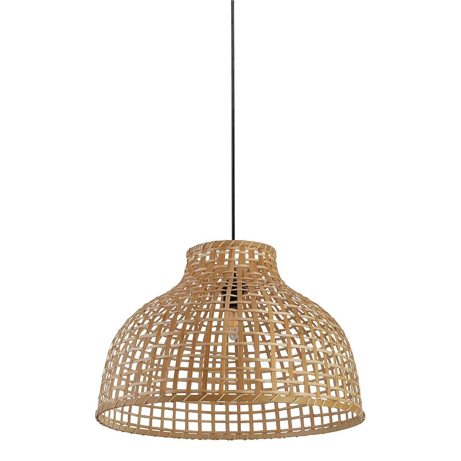 Belle Bamboo Woven Light Shade - Large - Image 3