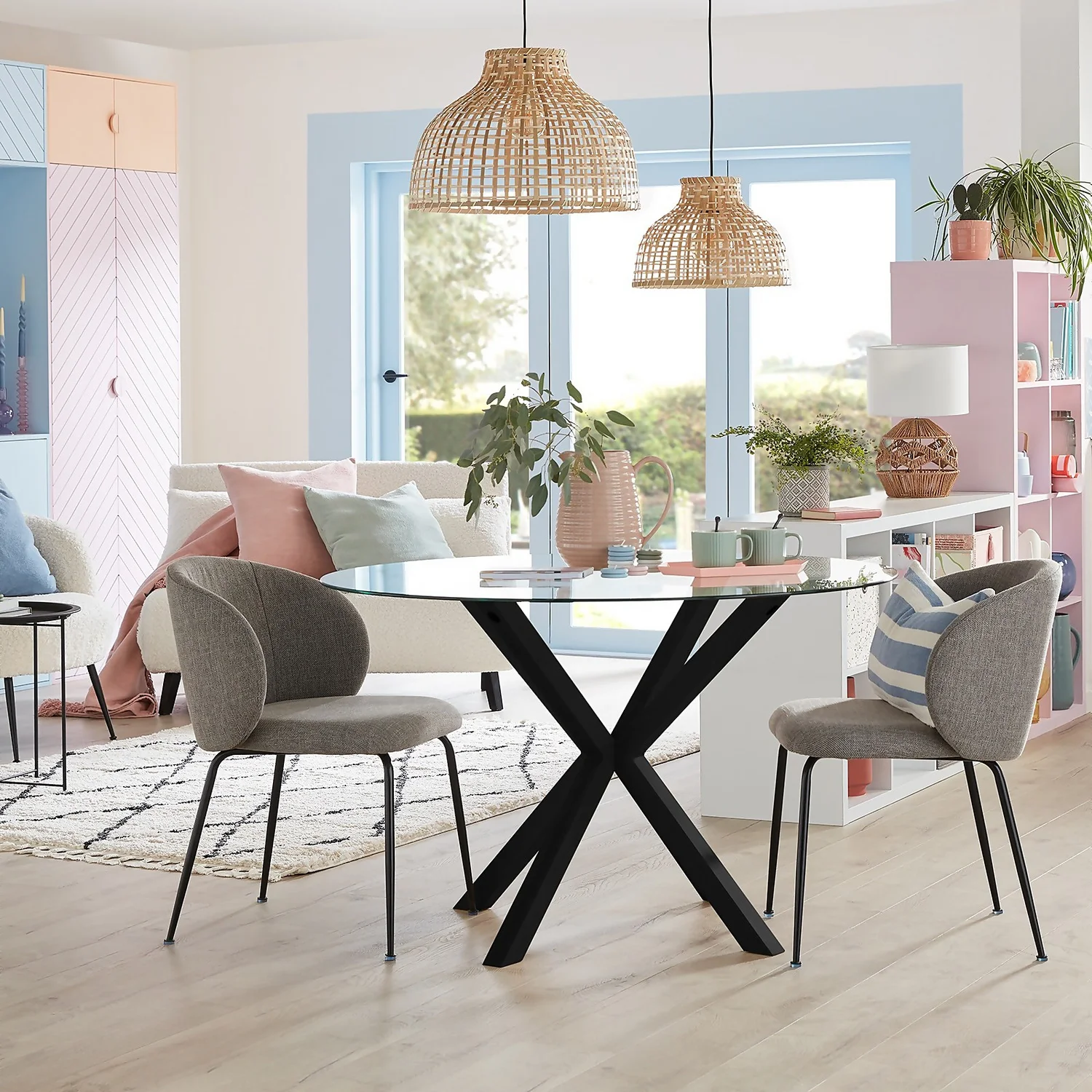 Belle Bamboo Woven Light Shade - Large - Image 2