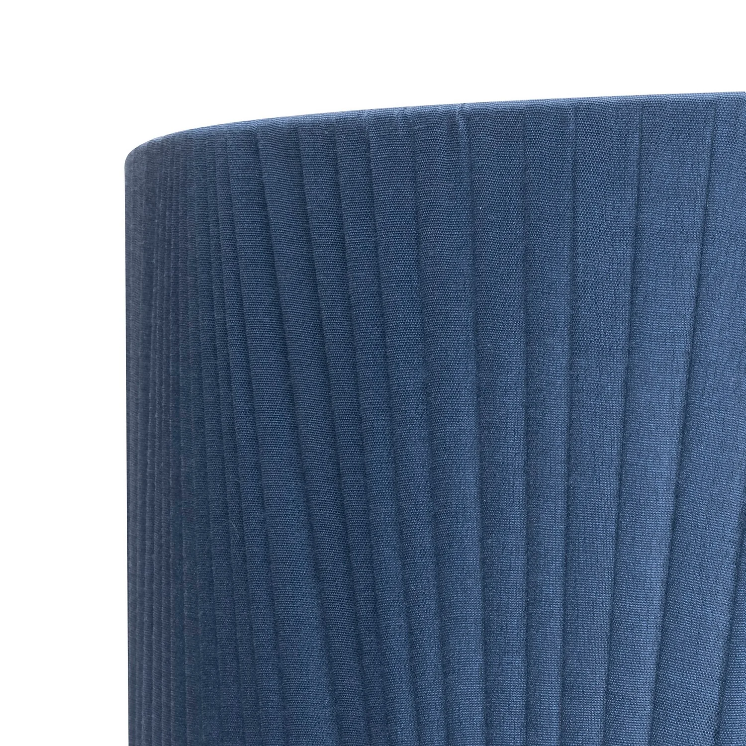 Raye Peacock Drum Pleated Silk Shade - 45cm - Image 4