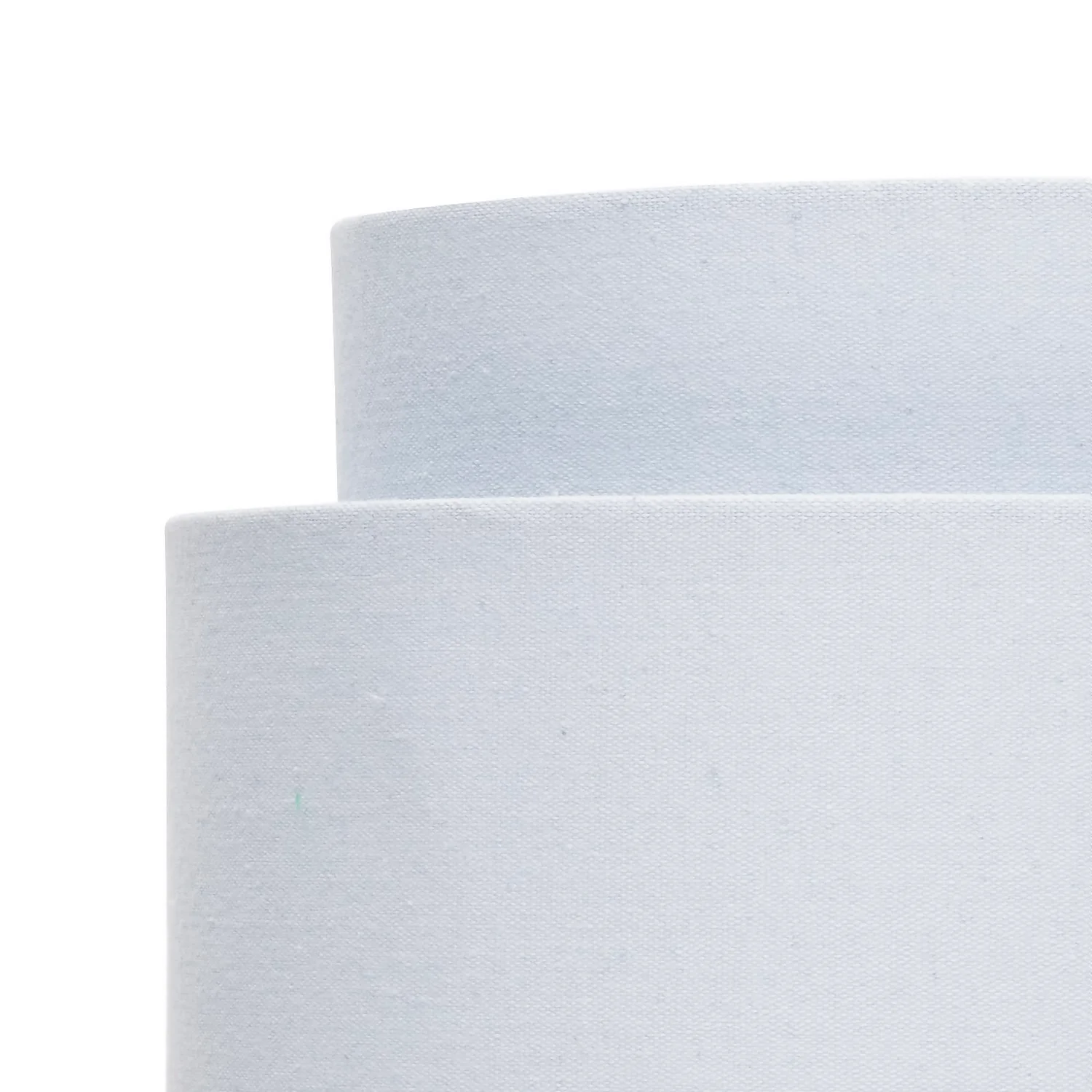 Finn Tier Drum Sky Blue Linen Shade - 25cm - Image 4