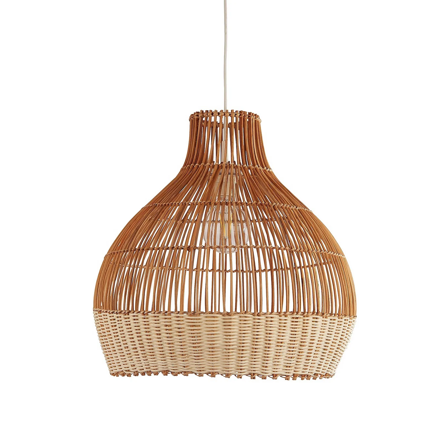 House Beautiful Woven Rattan Shade - Natural - Image 3