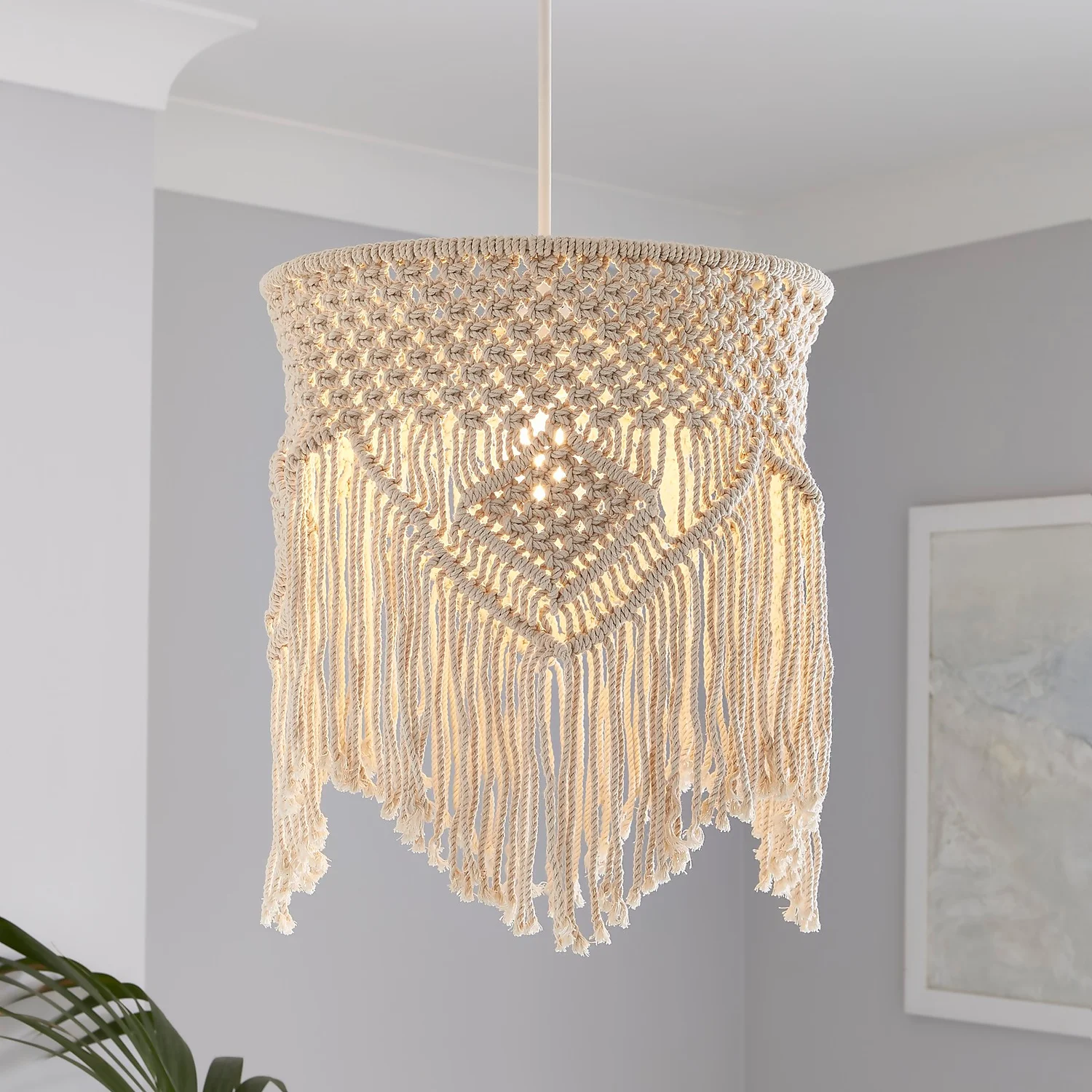 Macrame 35cm Easy Fit Light Shade