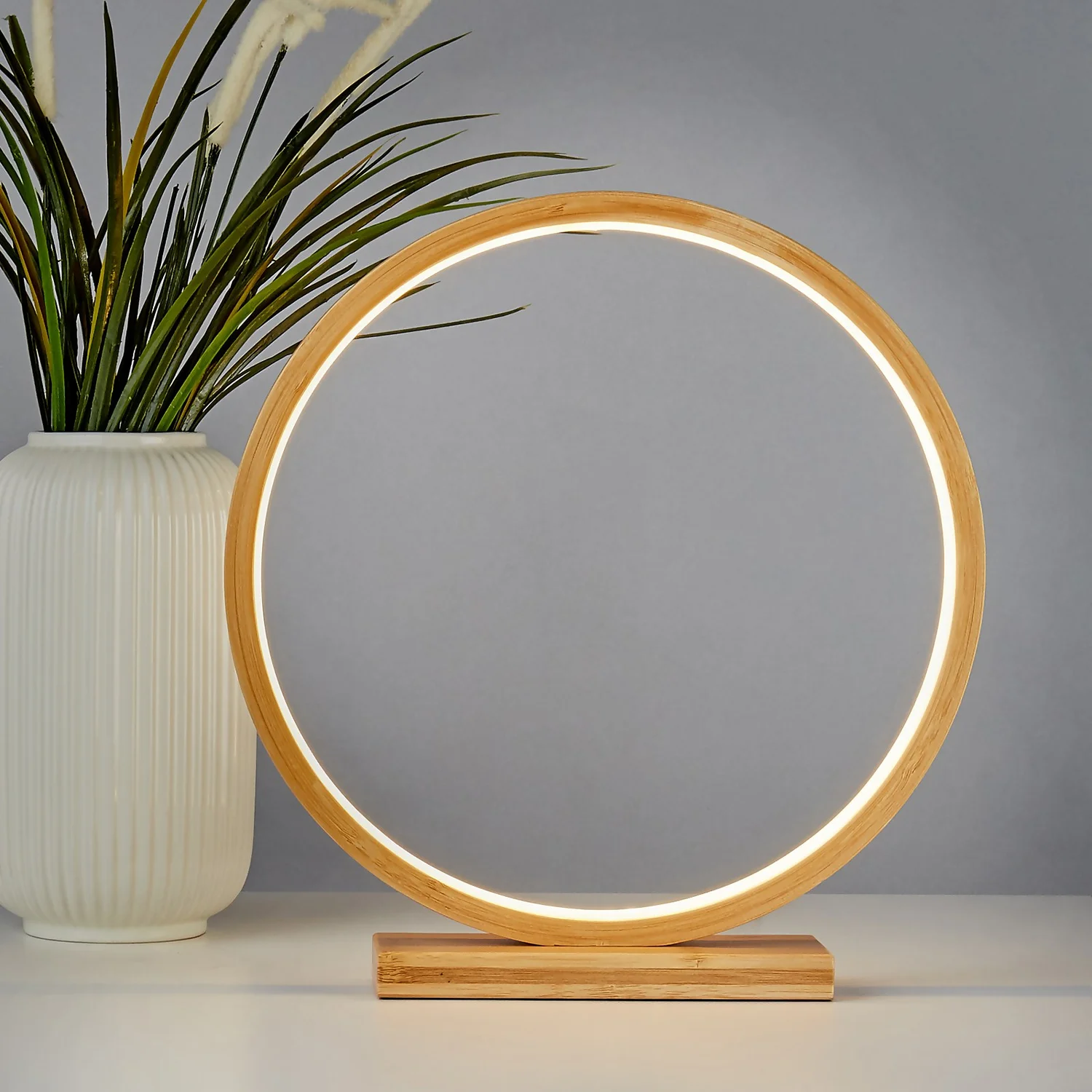 Malibu LED Table Lamp - Bamboo - Image 7