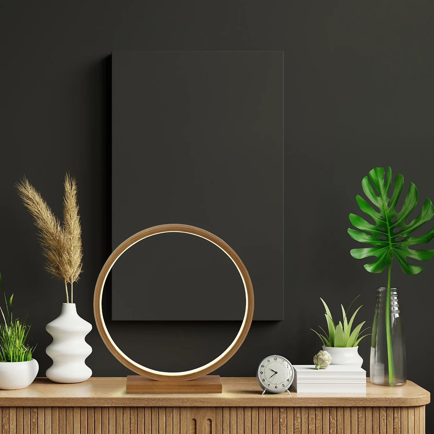 Malibu LED Table Lamp - Bamboo - Image 8