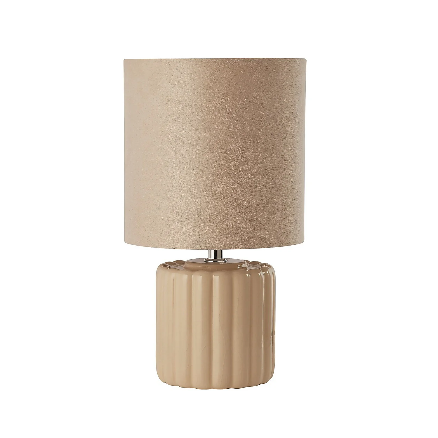Phoebe Ceramic Table Lamp - Cream - Image 3