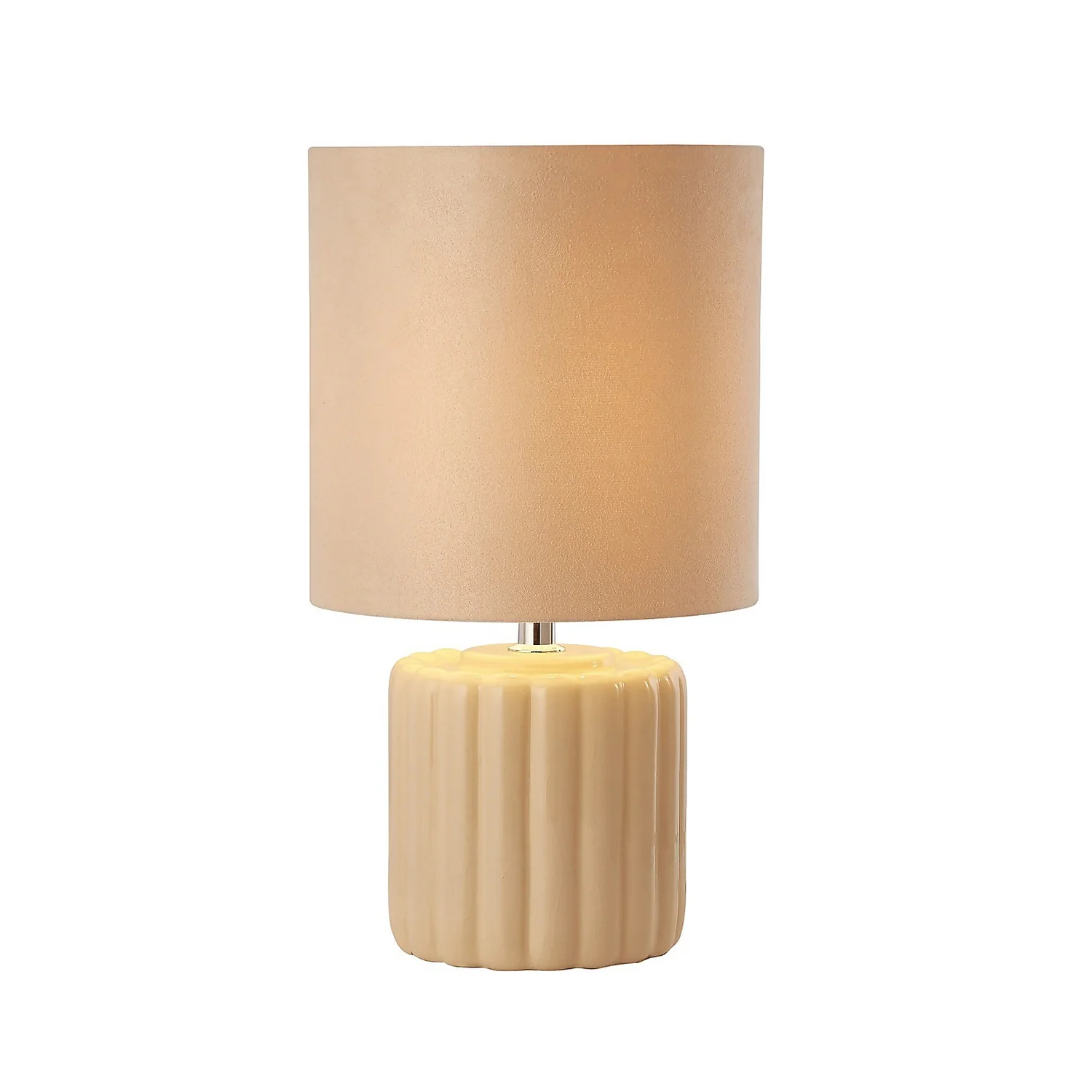 Phoebe Ceramic Table Lamp - Cream - Image 2