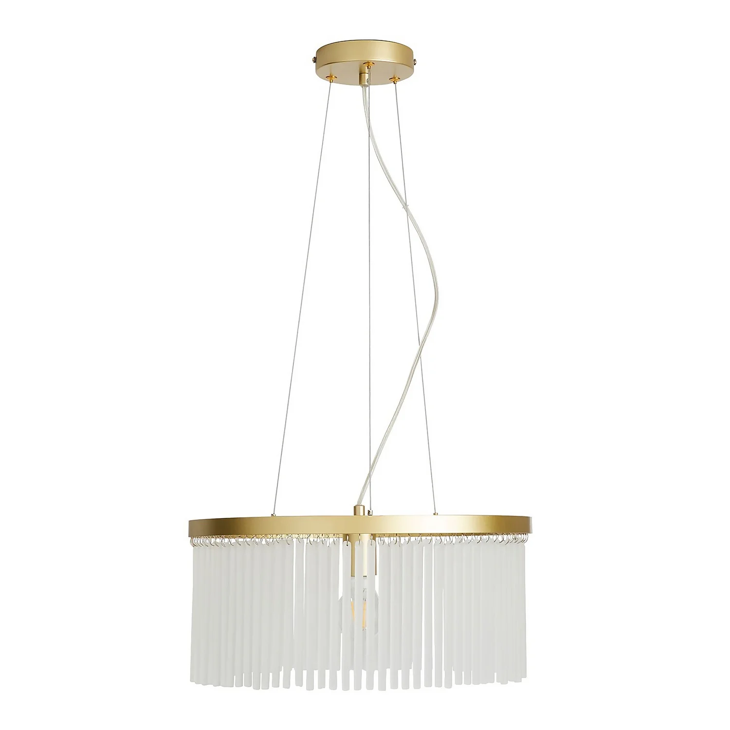Highgate Single Tier Pendant Light - Brass - Image 3