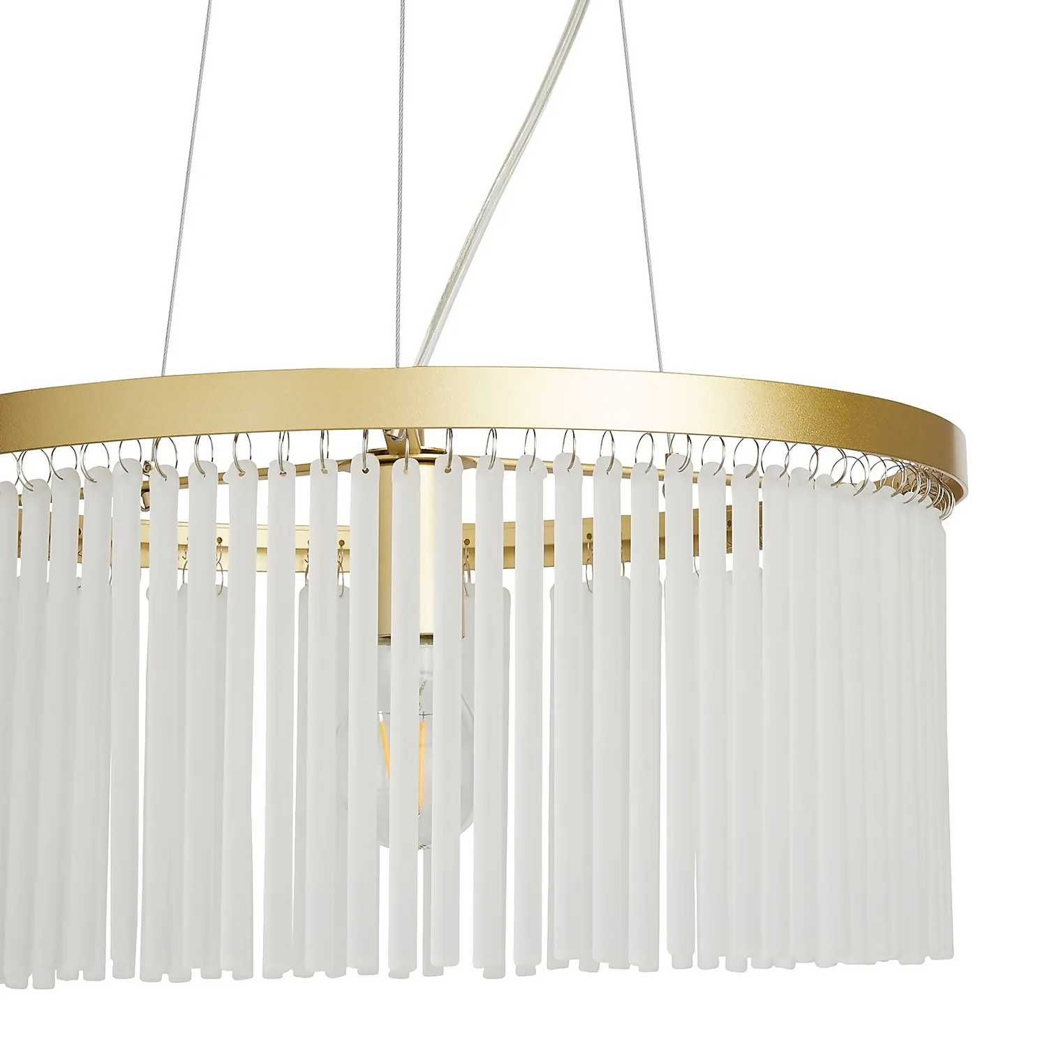 Highgate Single Tier Pendant Light - Brass - Image 4