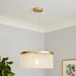 Highgate Single Tier Pendant Light - Brass