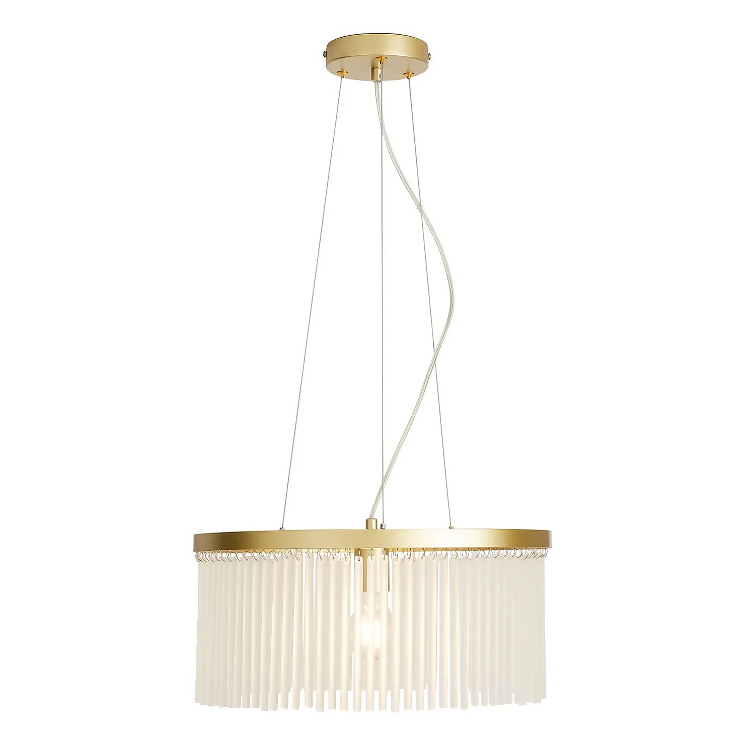 Highgate Single Tier Pendant Light - Brass - Image 2