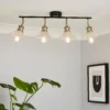 Edale 4 Light Flush Spotlight Bar