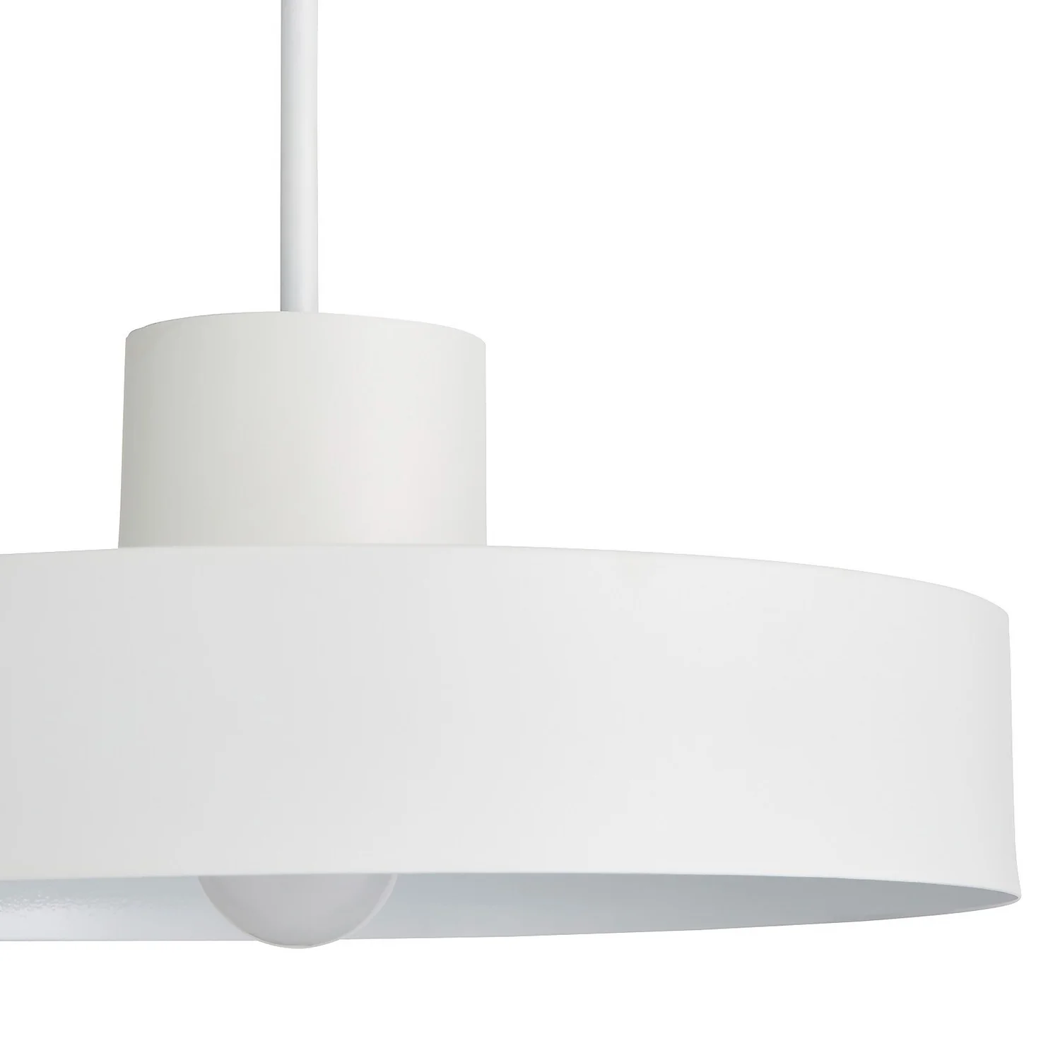 Oslo Nordic Metal Easy Fit Shade - White - Image 4