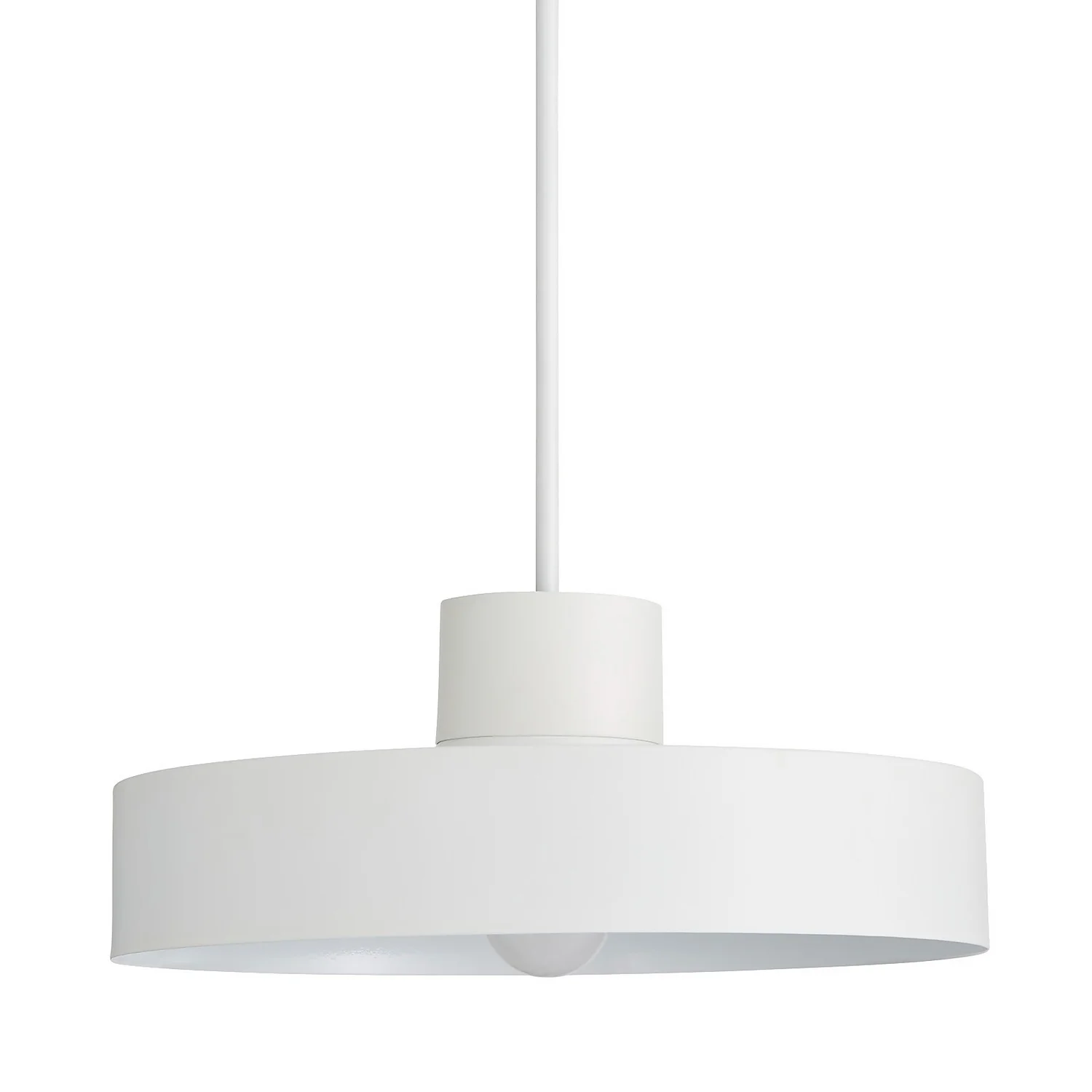 Oslo Nordic Metal Easy Fit Shade - White - Image 3