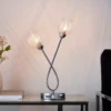 Tatton Table Lamp - Chrome