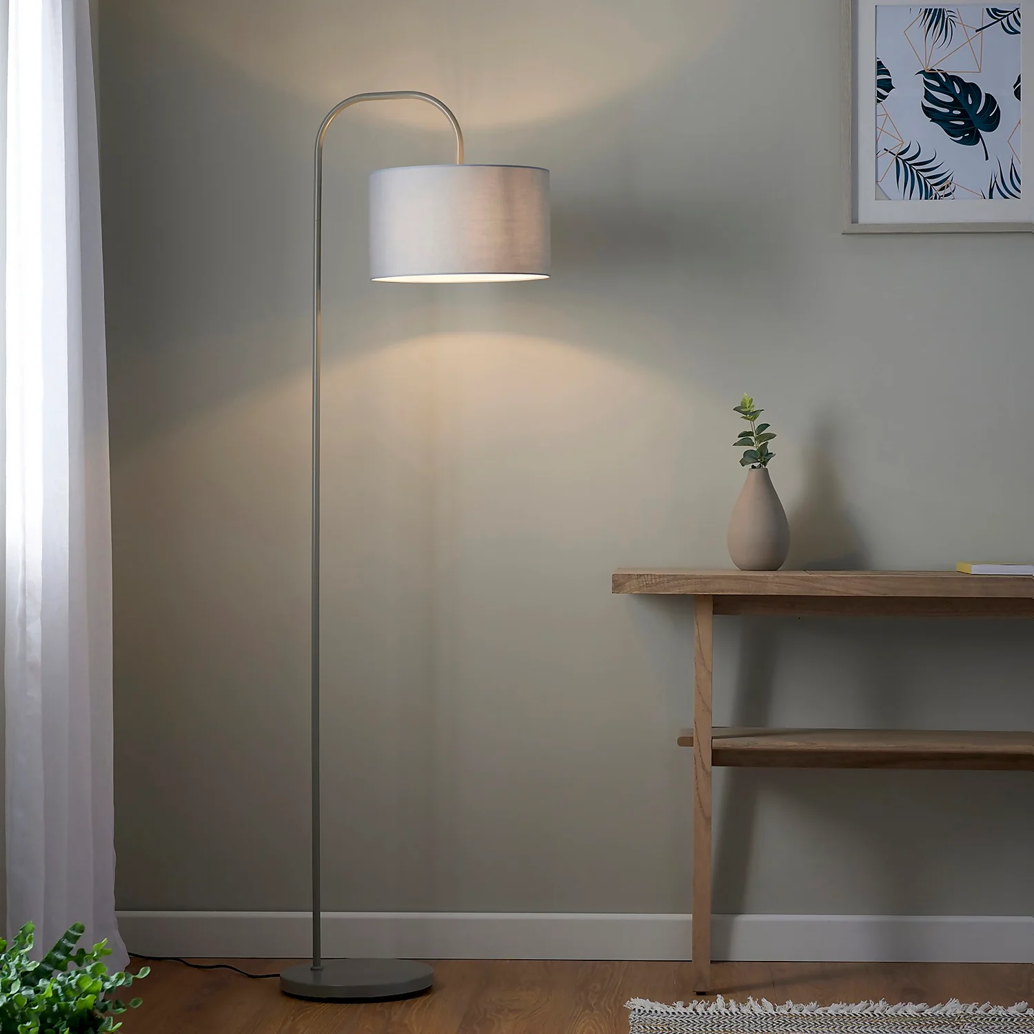 Kendal Floor Lamp - Grey