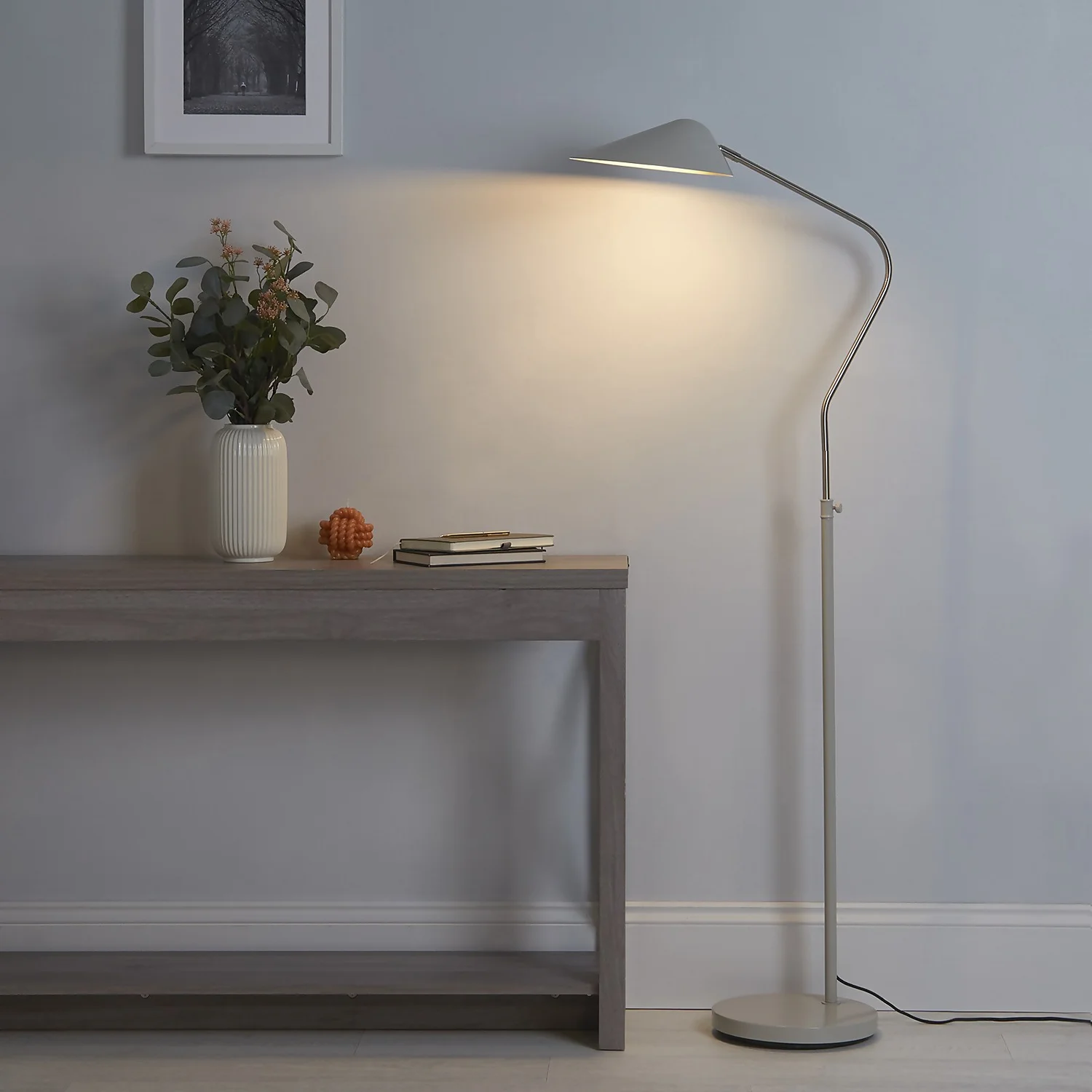 Laila Floor Lamp - Stone - Image 6